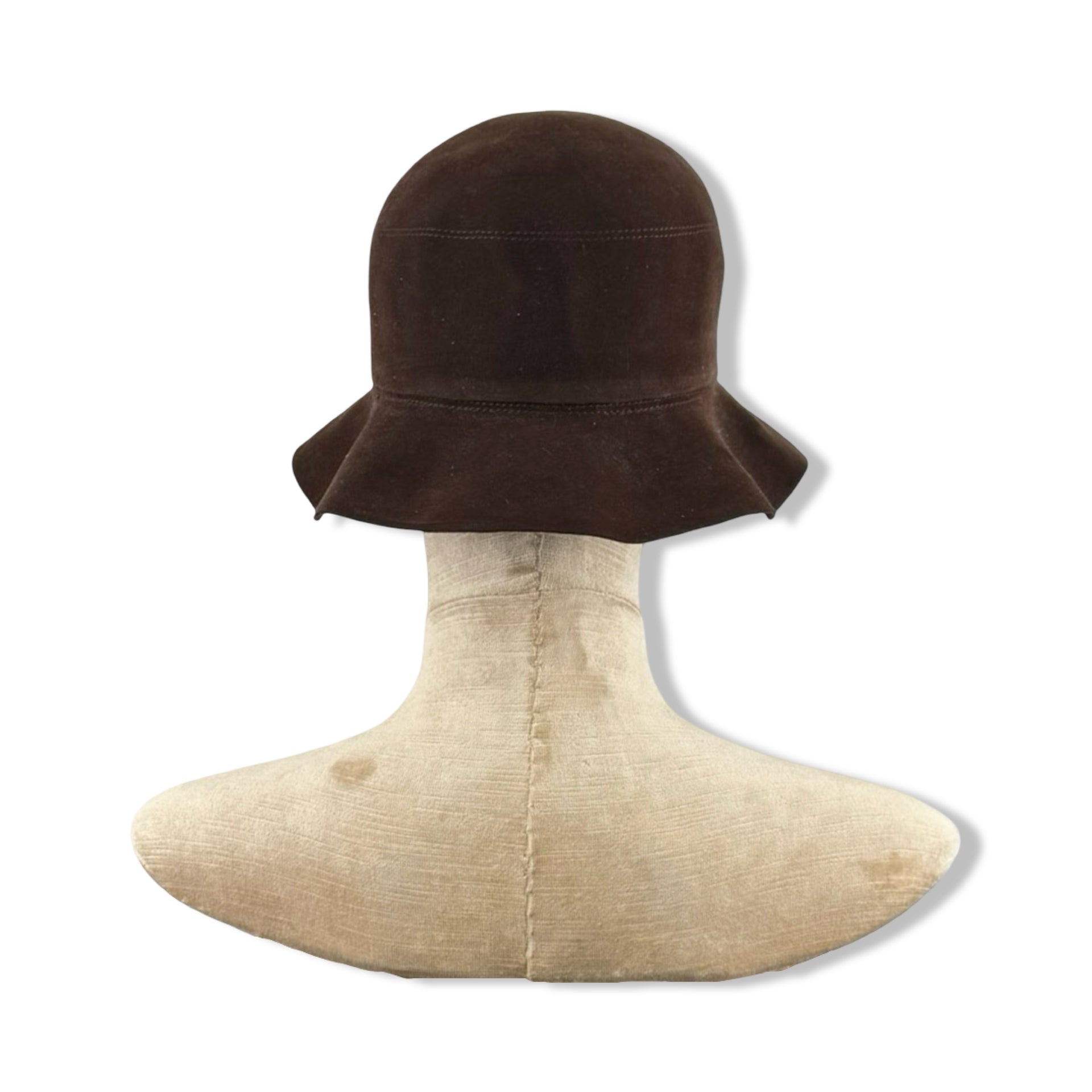 Vintage Ernst Lace Up Bow Bucket Hat