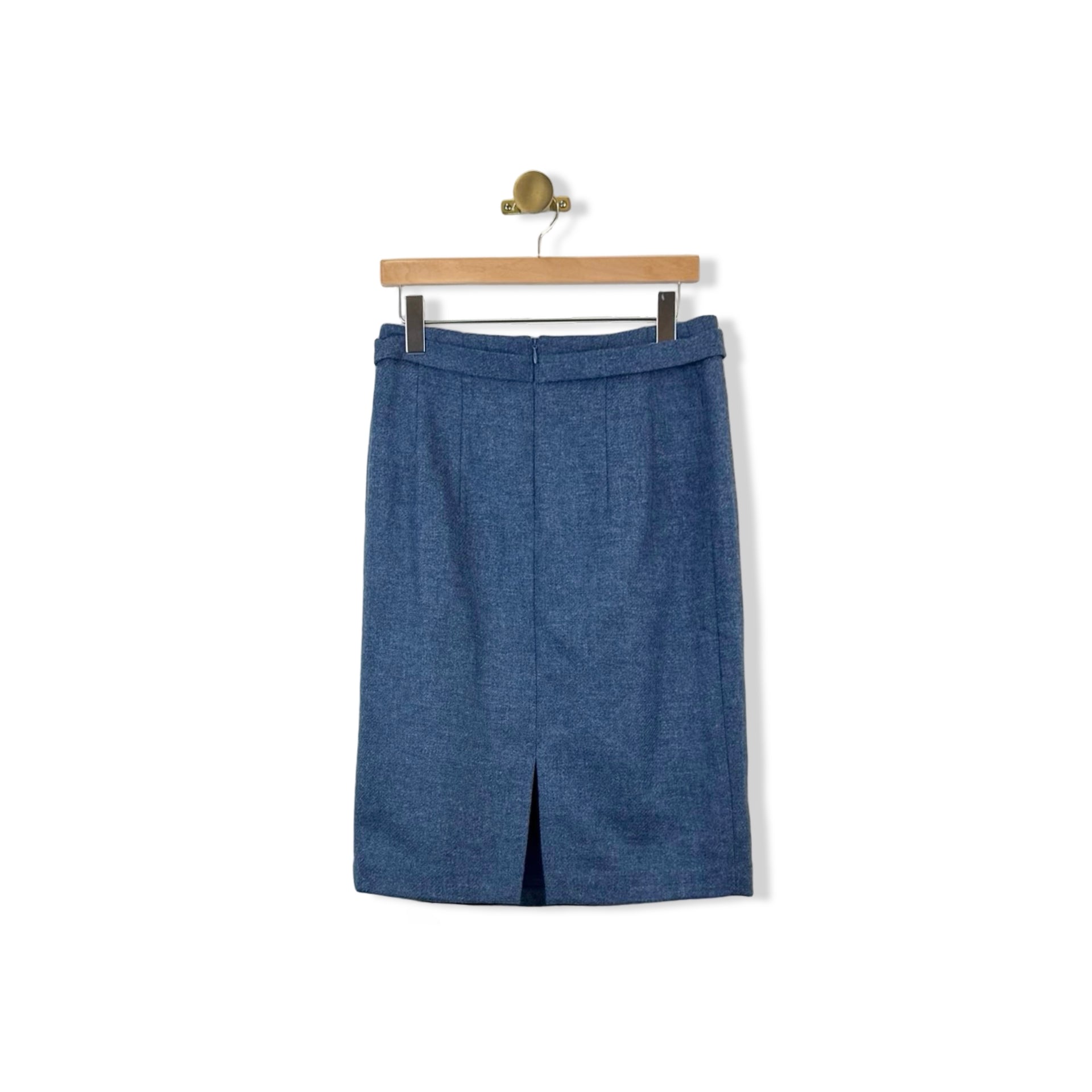 Frances Valentine Wool Midi Skirt