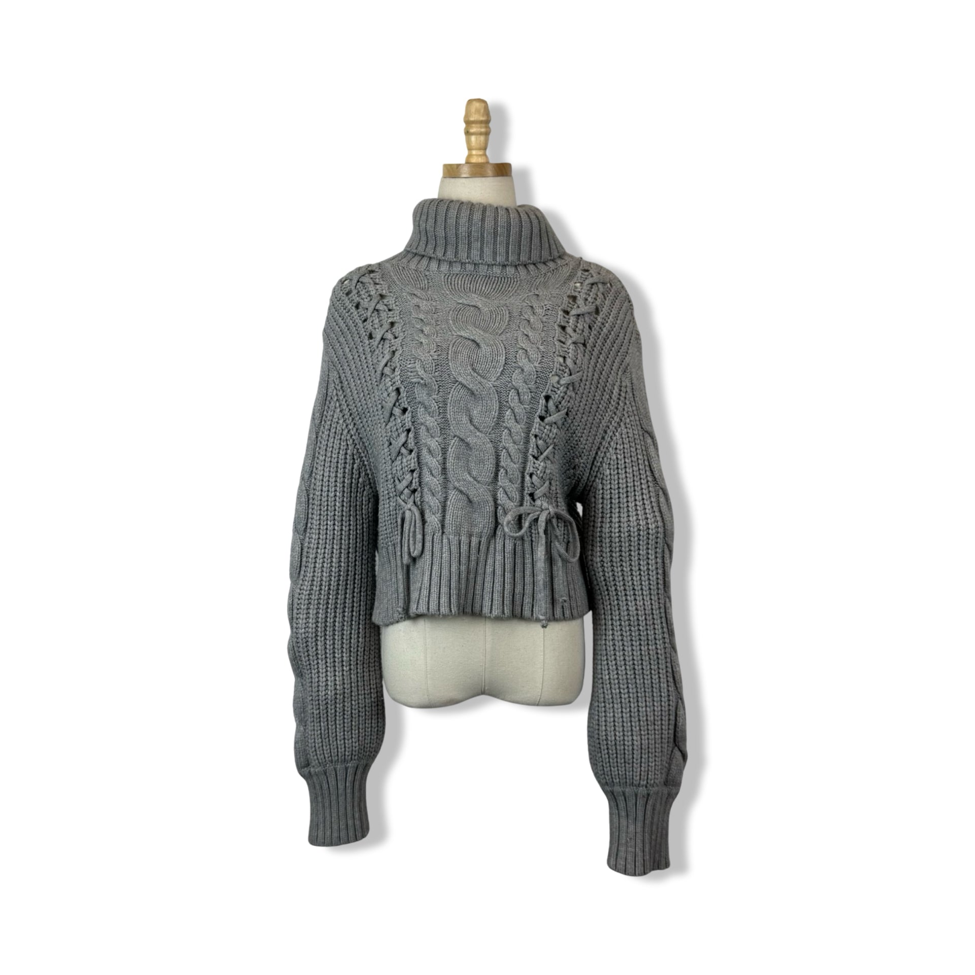 4Si3nna Cable Knit Sweater