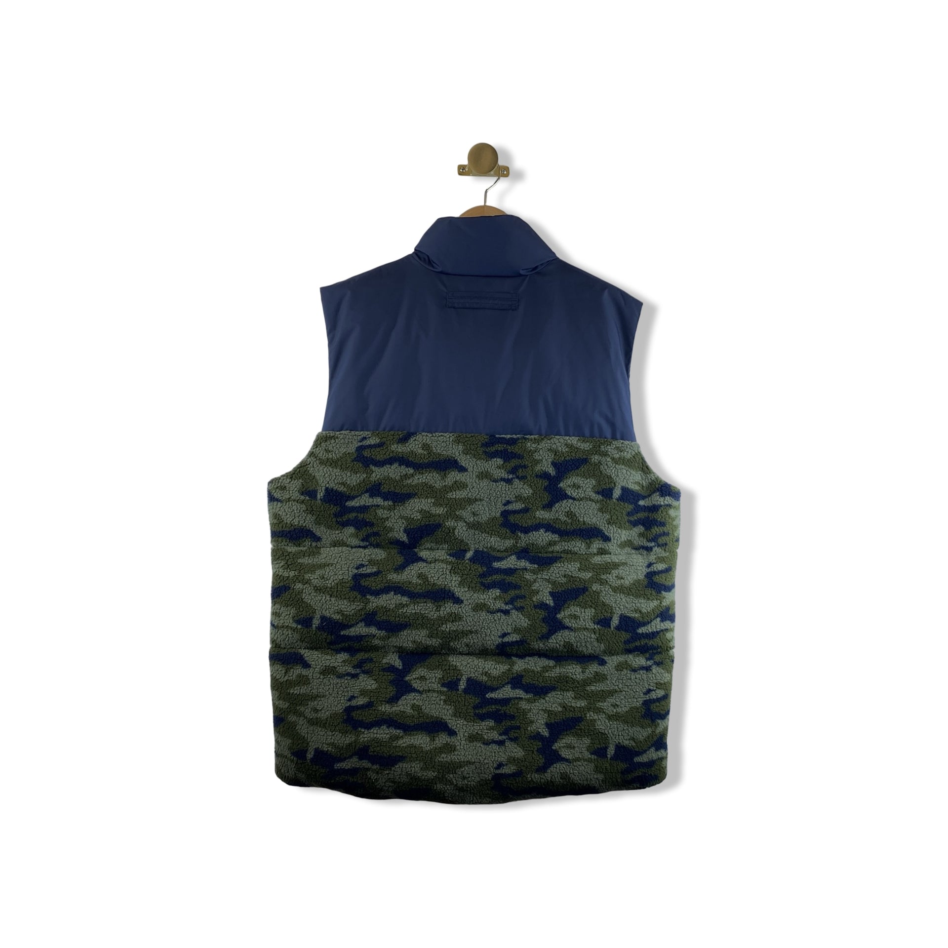 Nautica Camo Sherpa Panel Vest