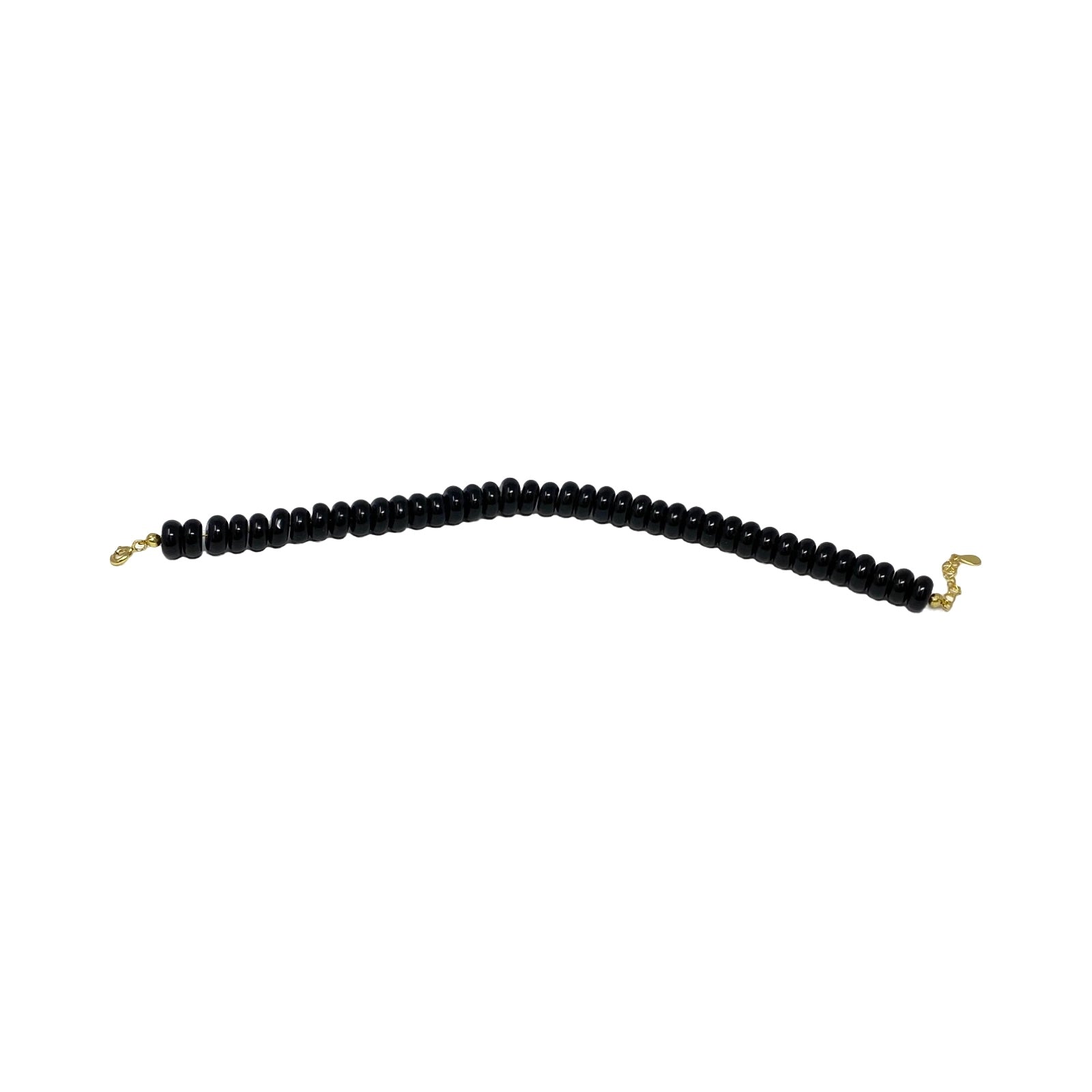 Shashi Black Bead Bracelet