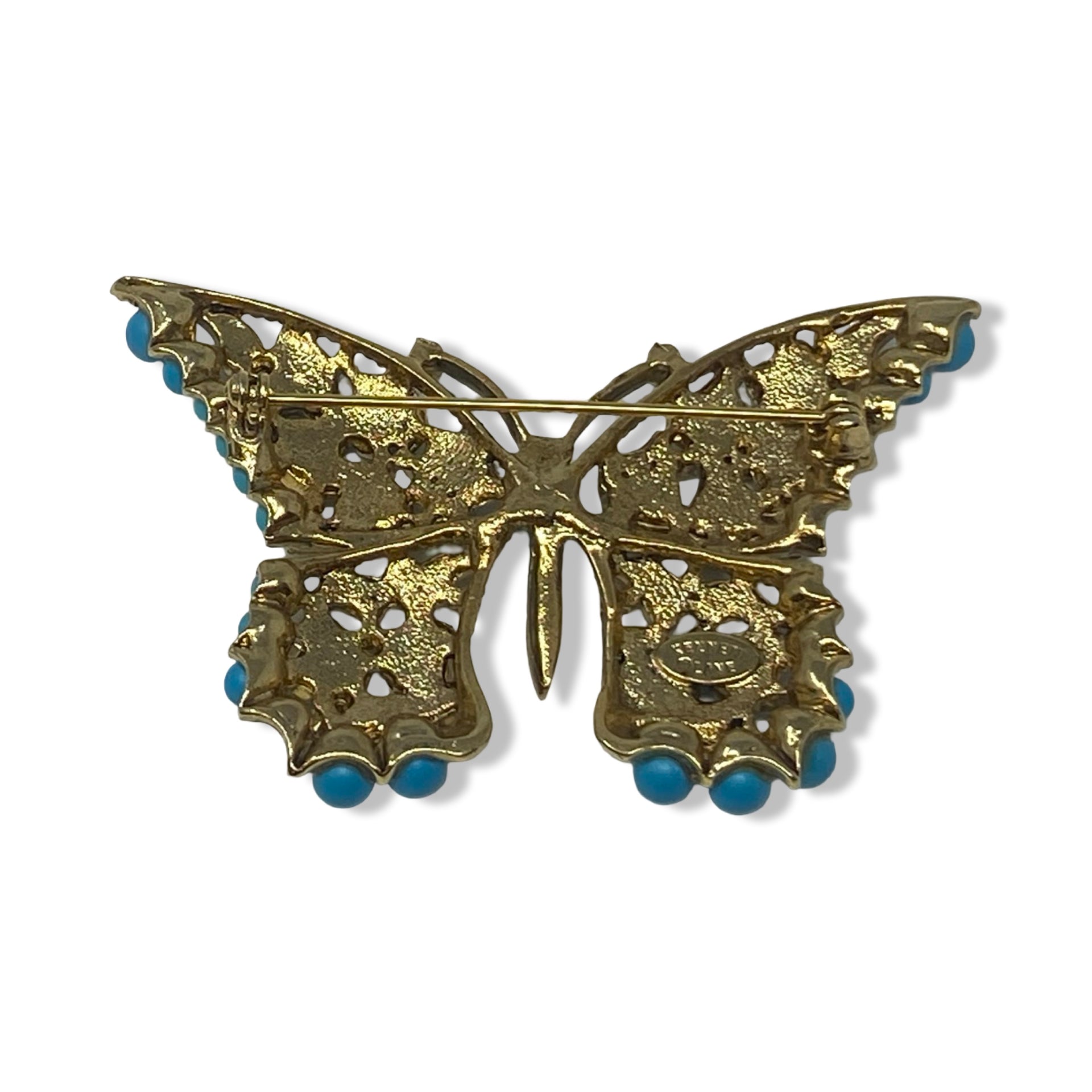 Kenneth Jay Lane Butterfly Brooch