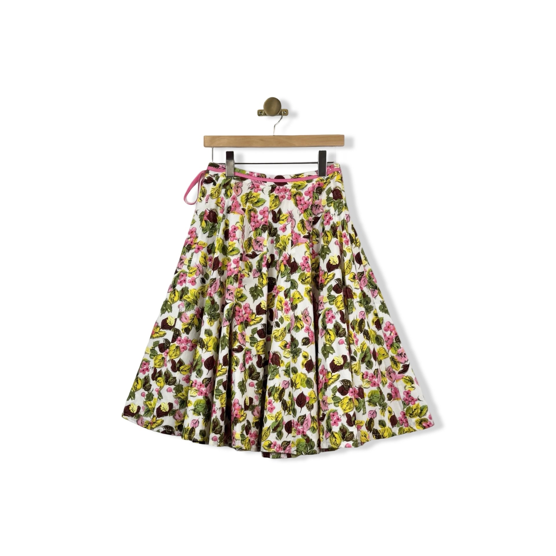 Milly Floral Midi Skirt