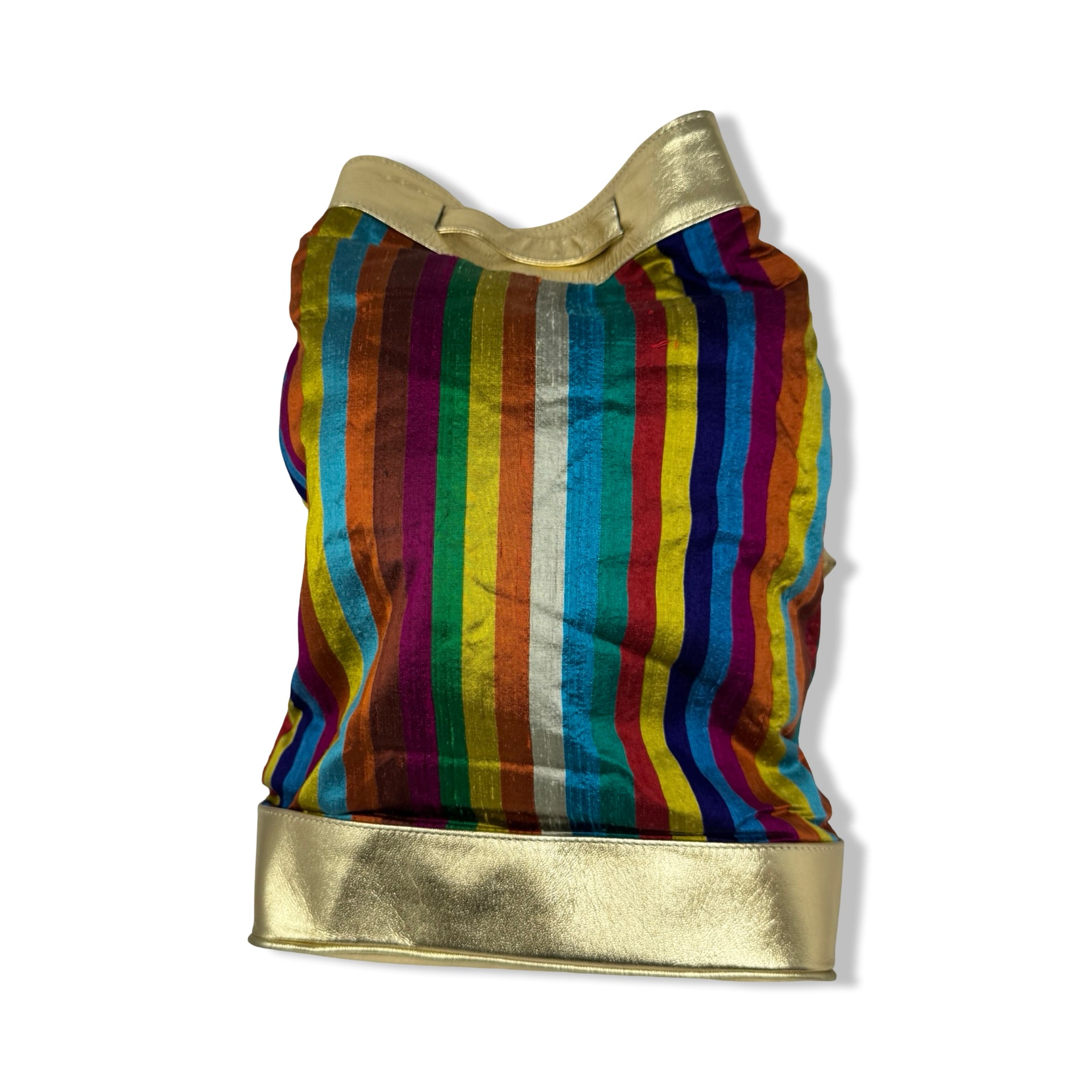 Vintage R.J. Graziano  Metallic Striped Bag