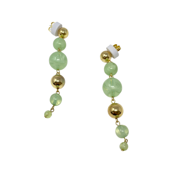 Shashi Verte Drop Earrings-Front