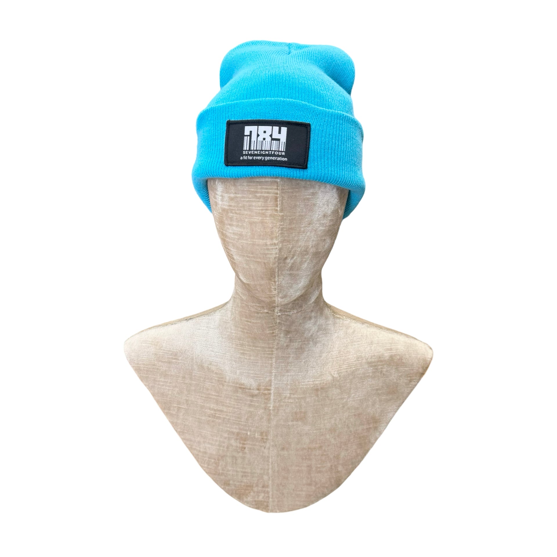 Seven Eight Four Ocean Blue Beanie