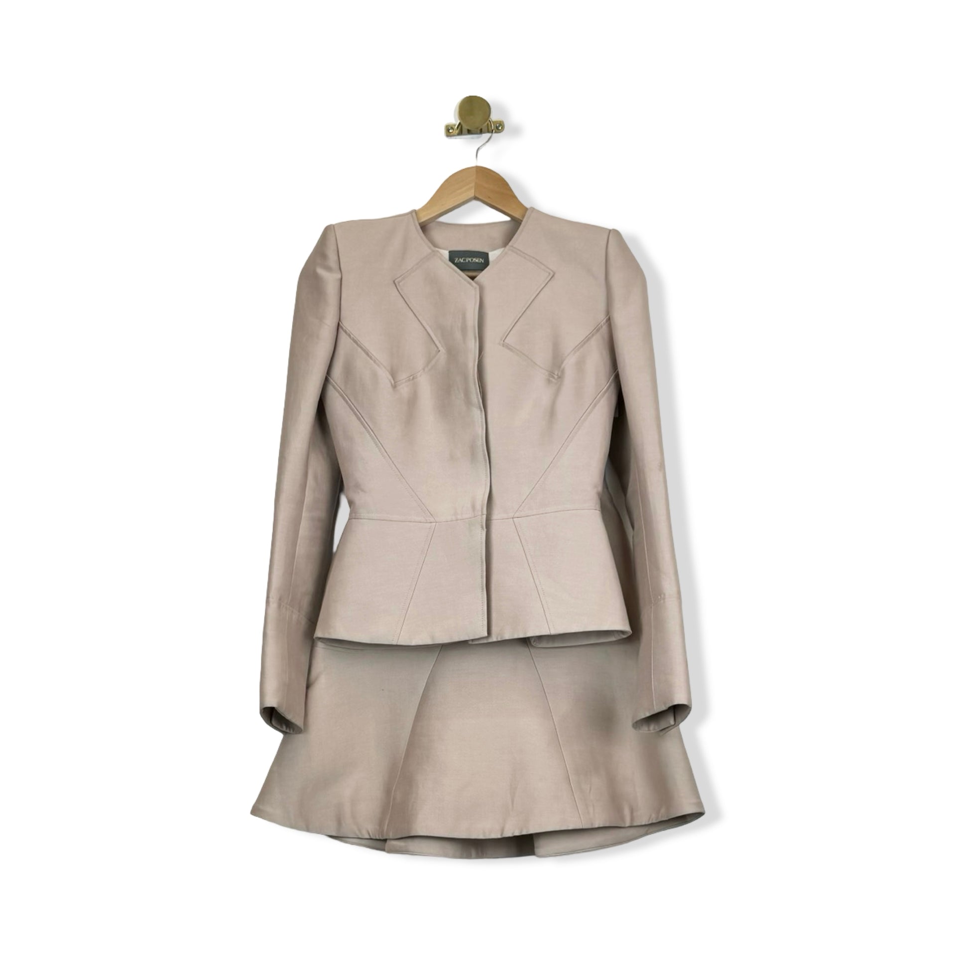 Zac Posen Structured Blazer Set