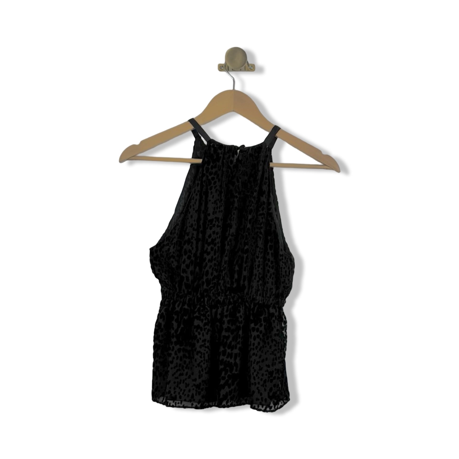 A.L.C. x Barney's New York Burnout Peplum Top