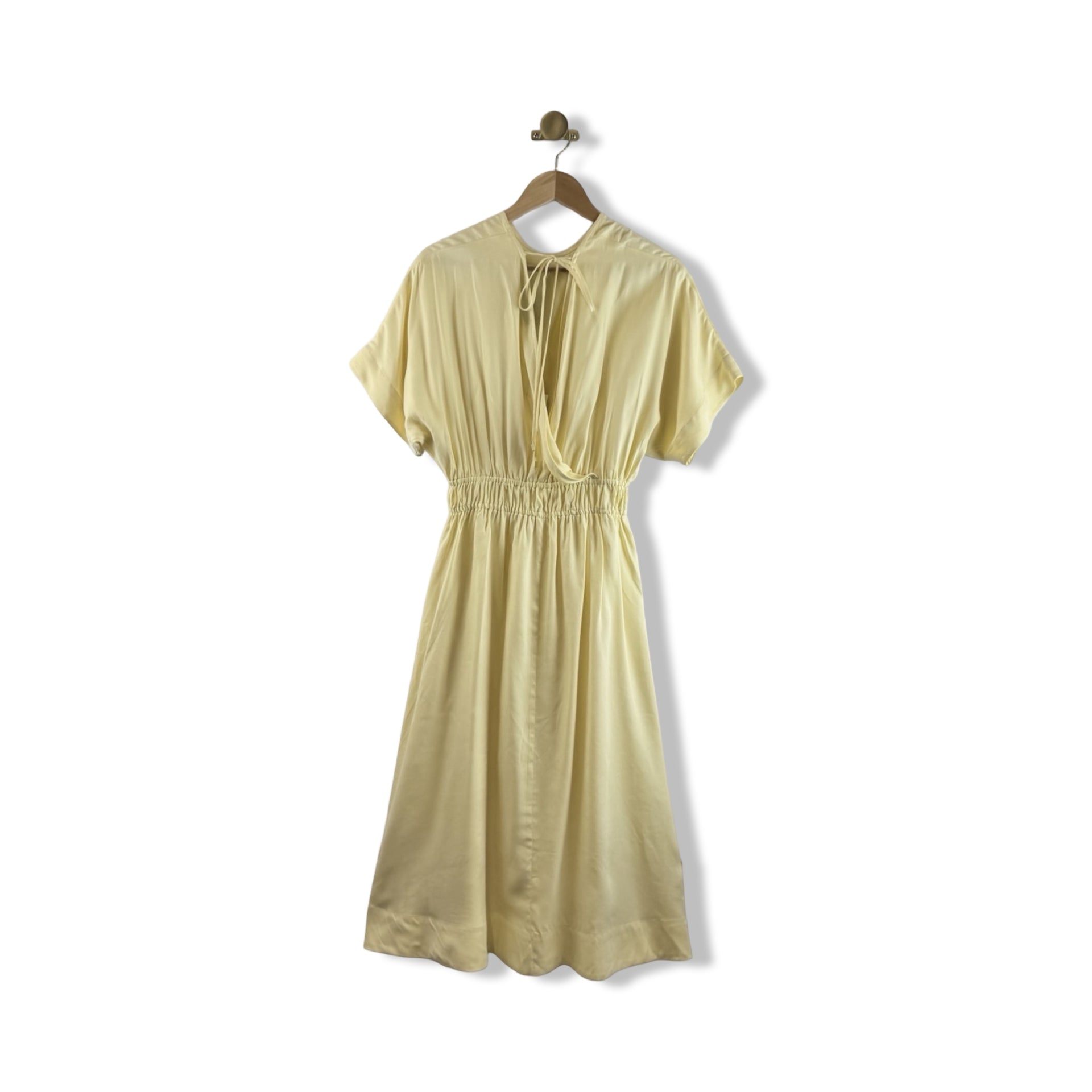 Exquise Plunge Tie Maxi Dress