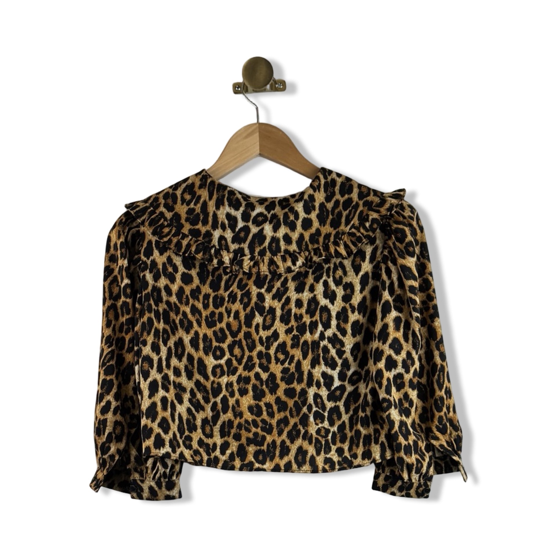 Glamourous Leopard Print Blouse