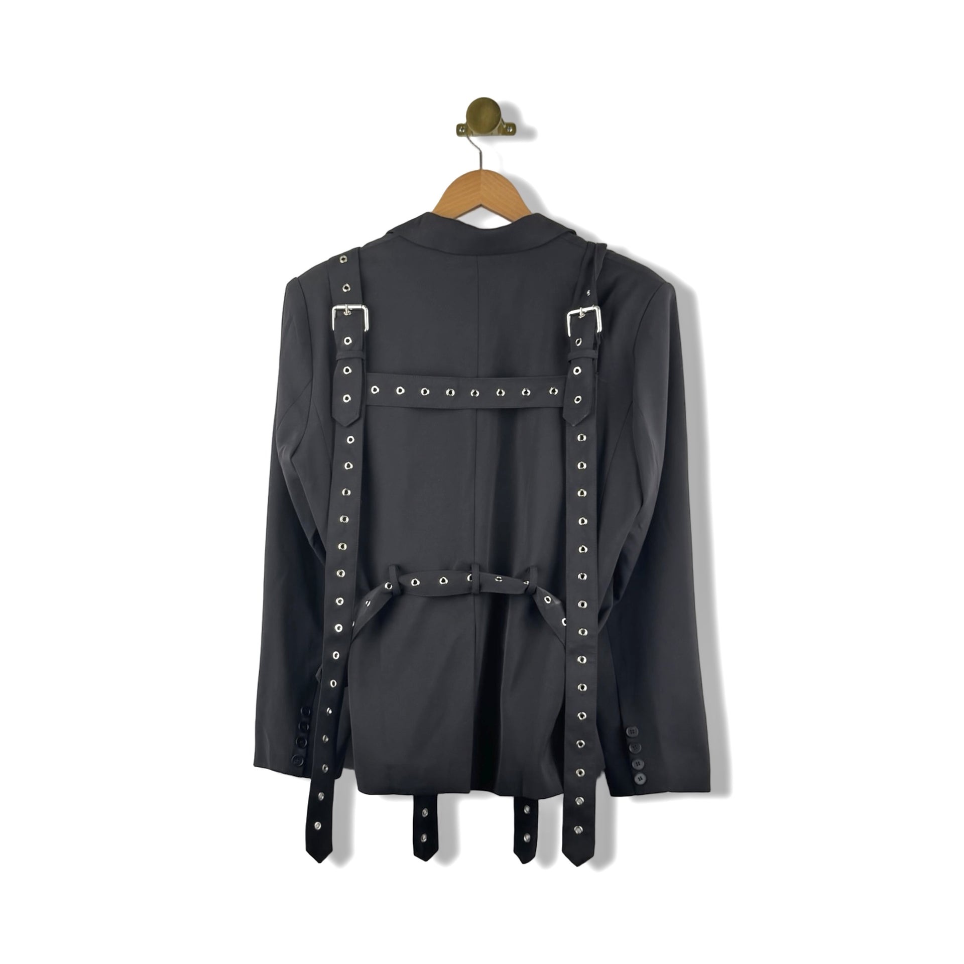 Luxedress Buckle Strap Blazer