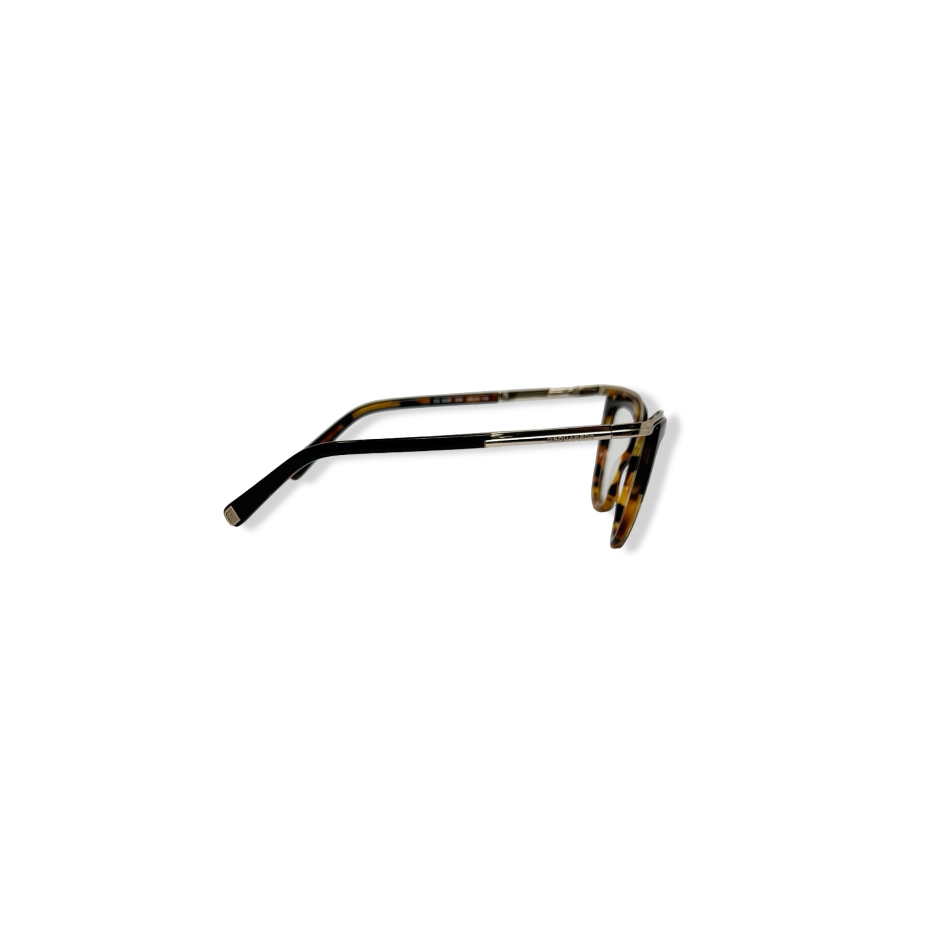 DSQUARED2 Metallic Tortoiseshell Eyeglasses