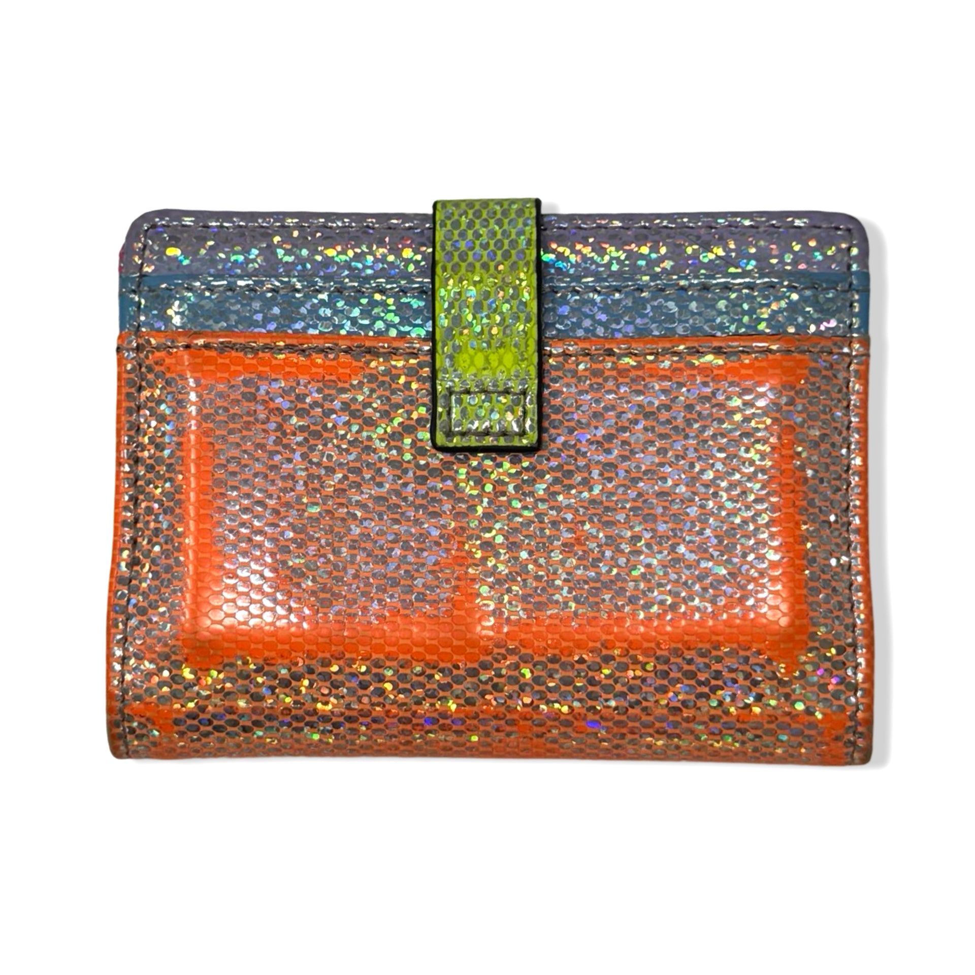 Kurt Geiger London Rainbow Metallic Card Holder Wallet