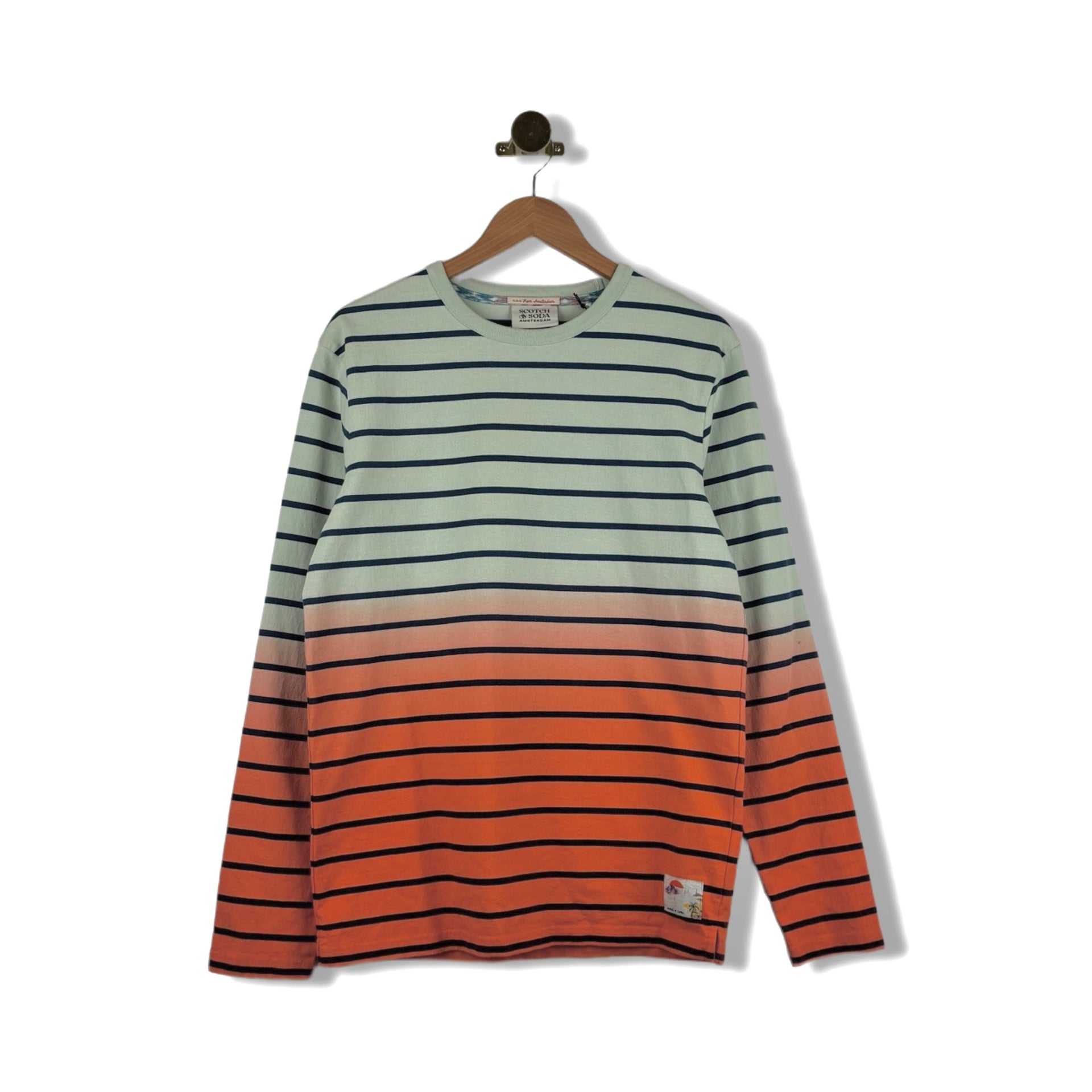 Scotch & Soda Ombre Striped T-Shirt