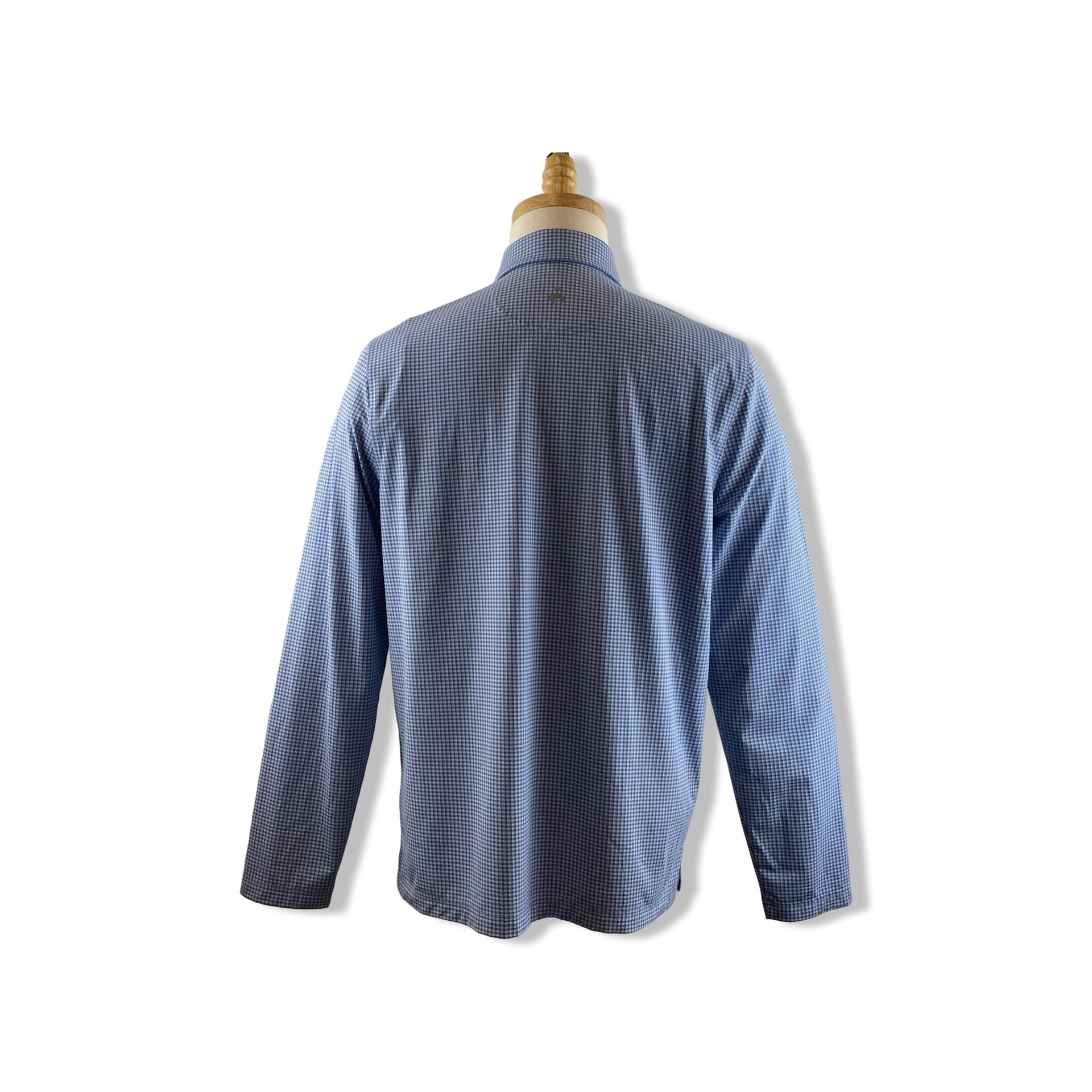 Brooks Brothers Gingham Active Knit Top