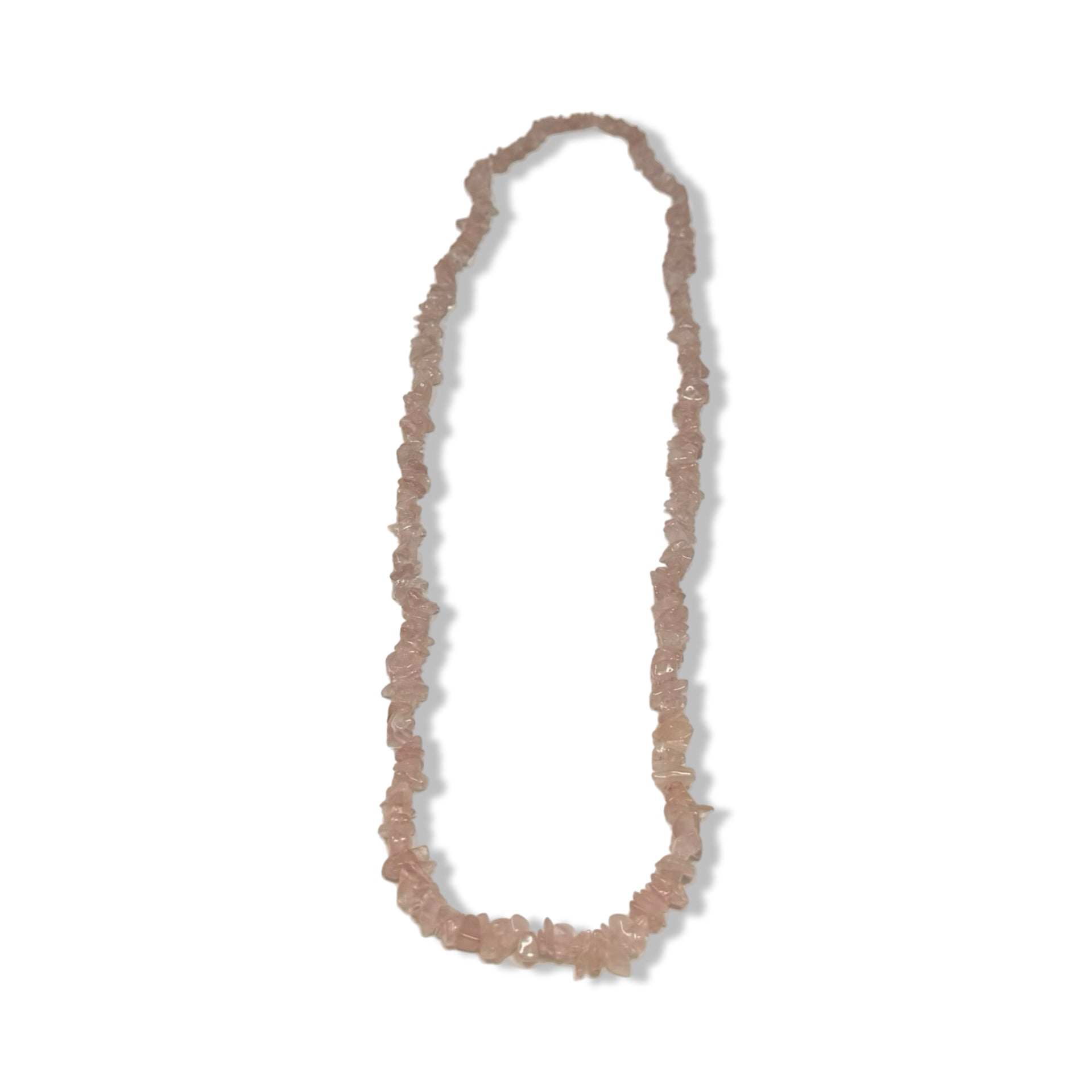 Rose Quartz Chip Necklace