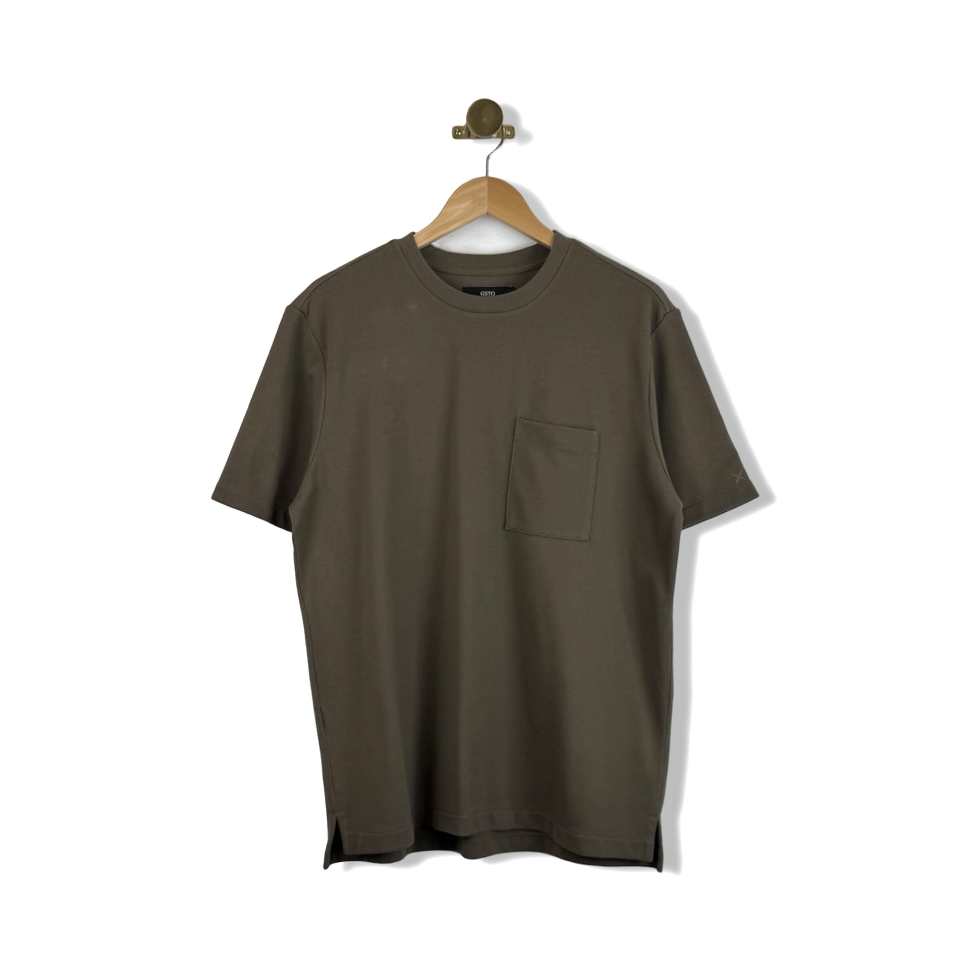 GSTQ Short Sleeve Textured Shirt