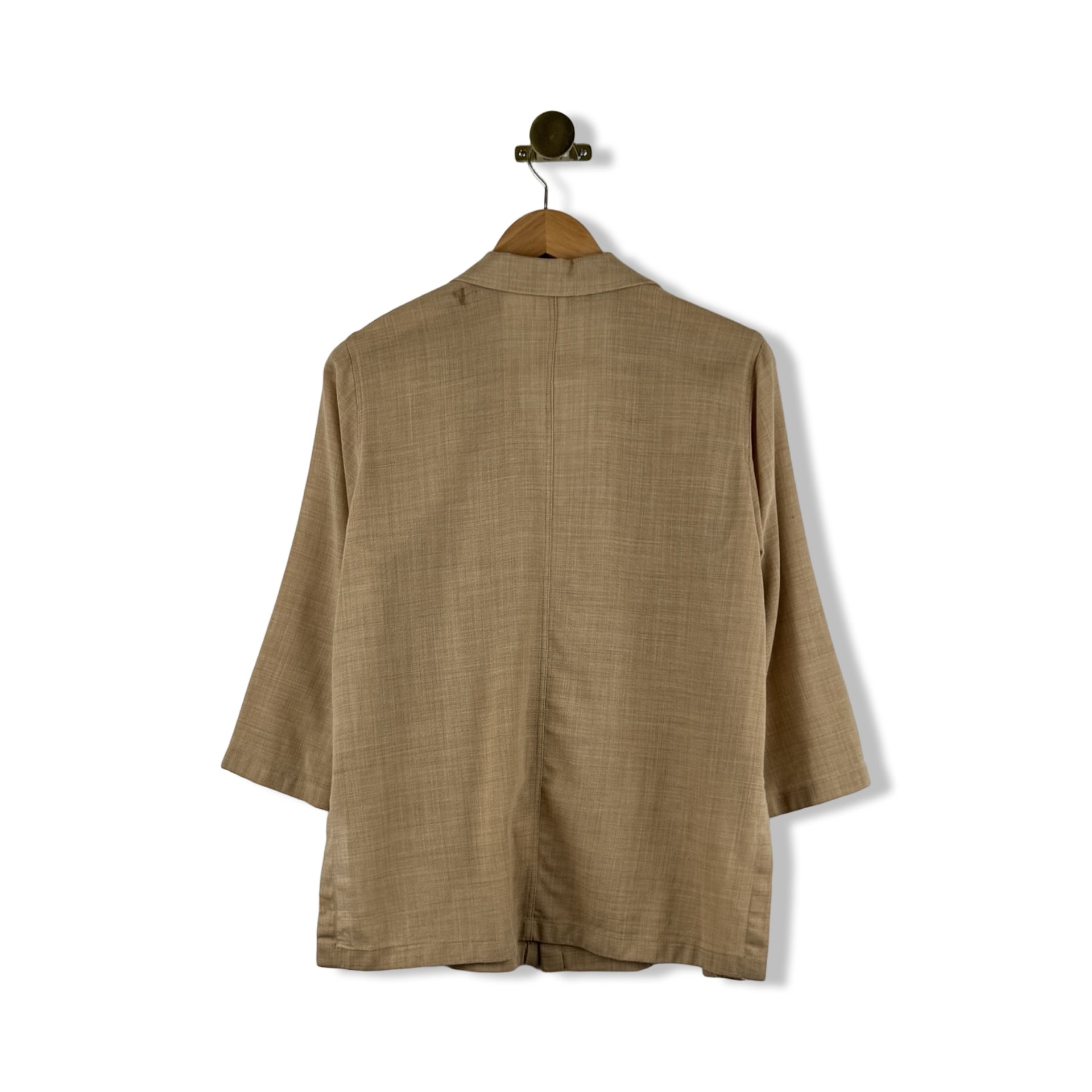 Max Mara Virgin Wool Sheer Cardigan