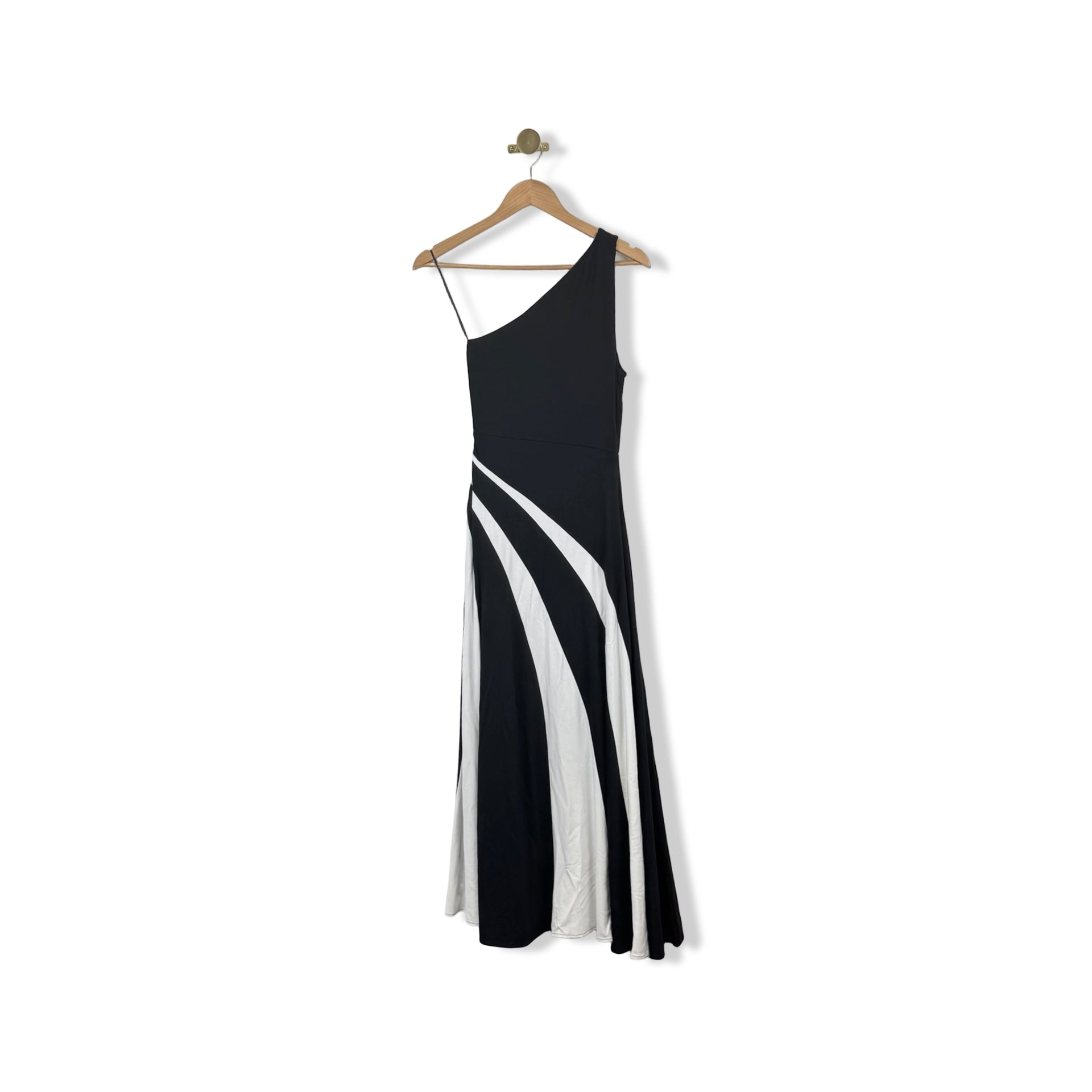 GSTQ Striped Maxi Dress