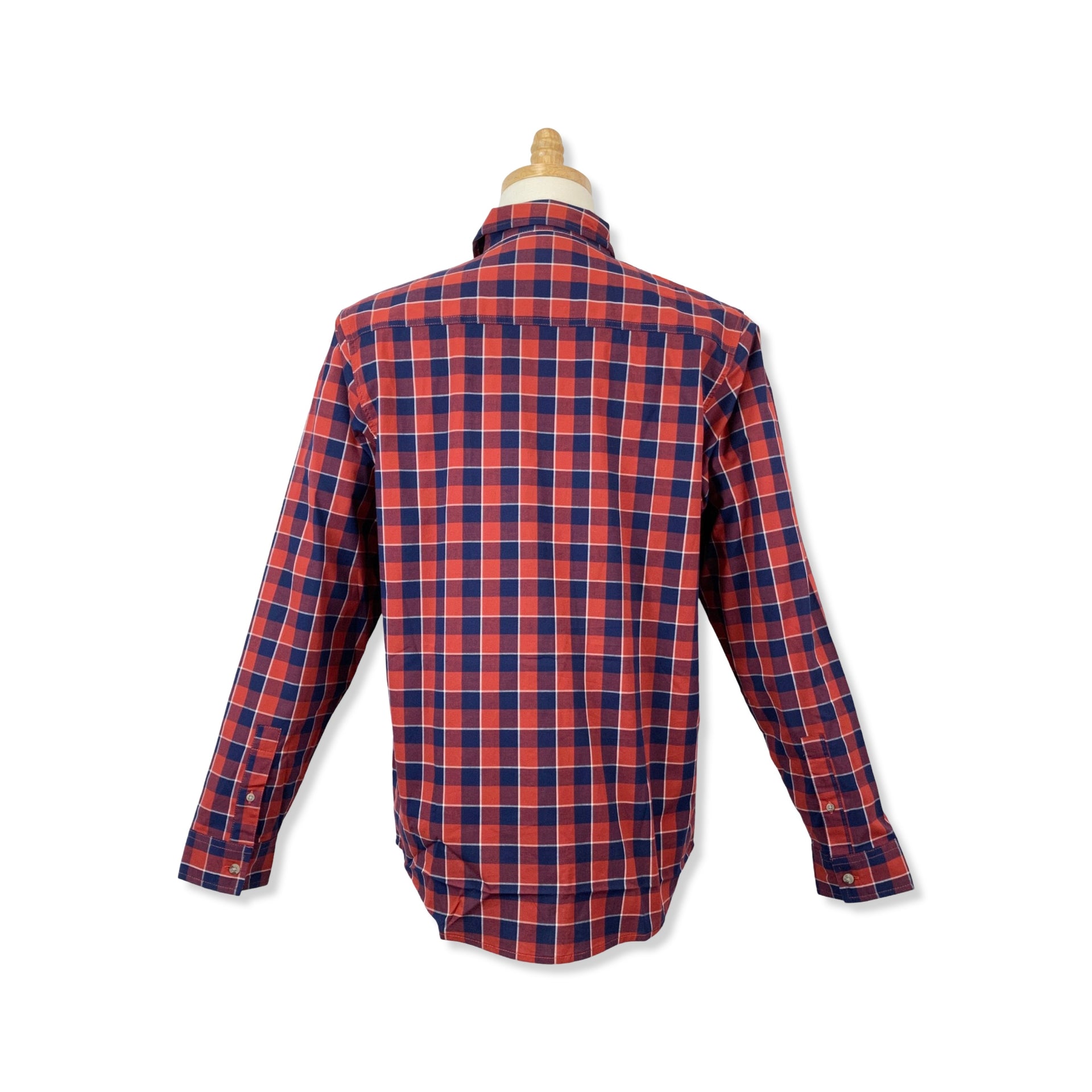 Wrangler Red Plaid Moisture Wicking Button Down