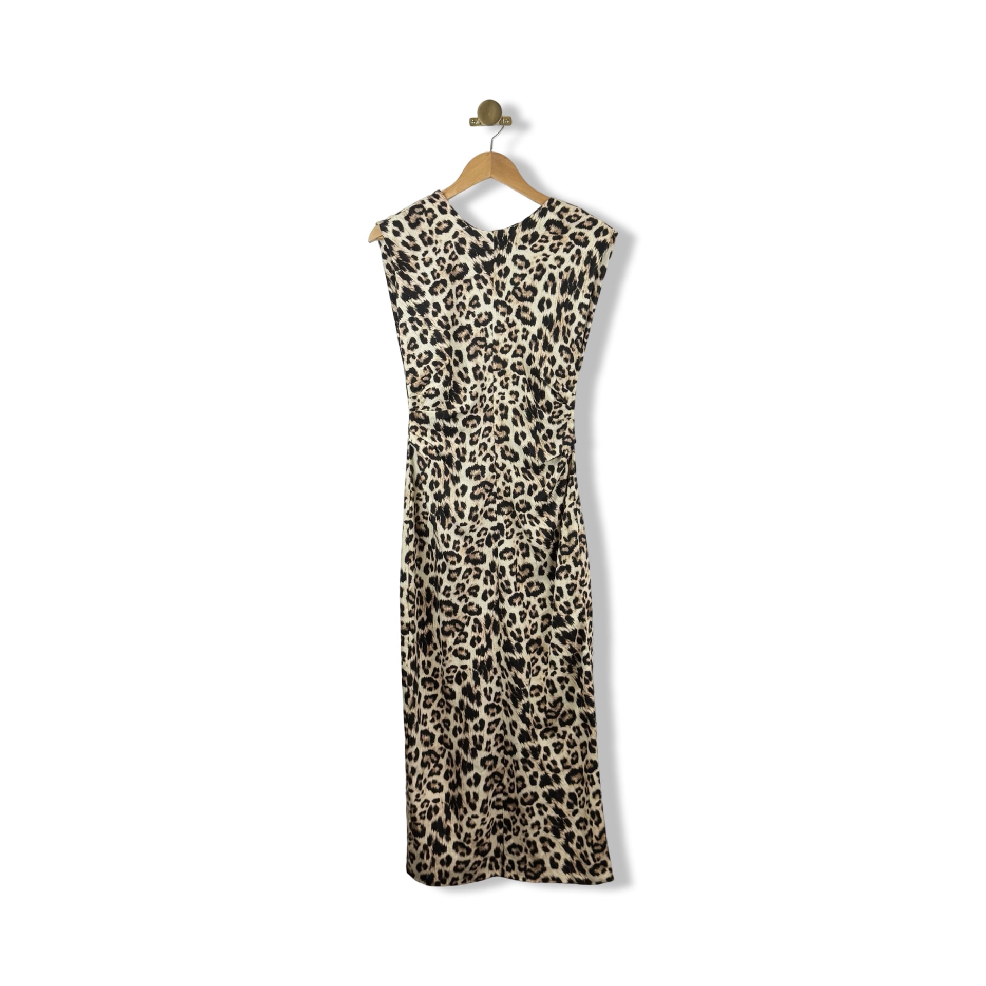 Zara Fitted Leopard Dress