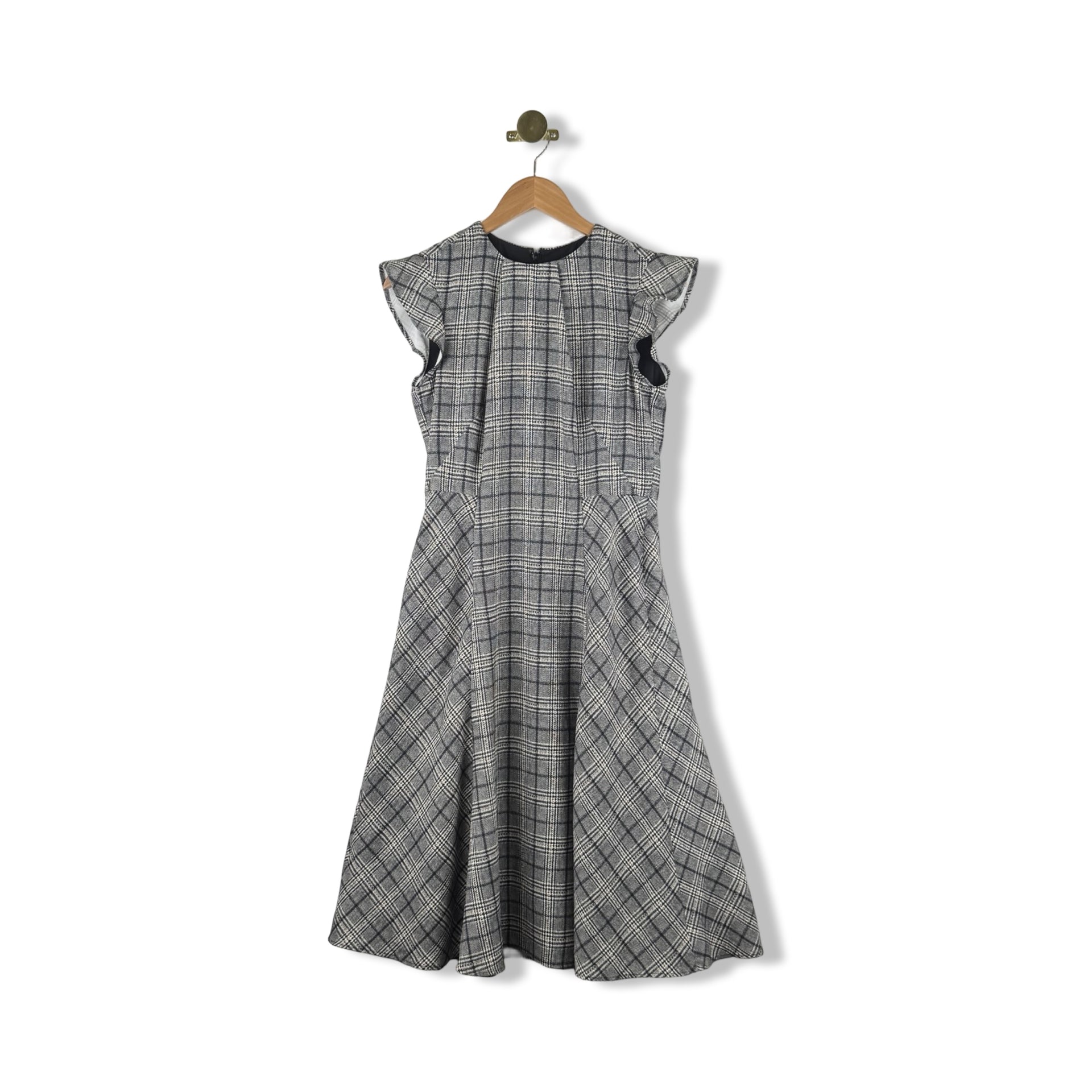 Brooks Brothers Plaid Fit and Flare Dress