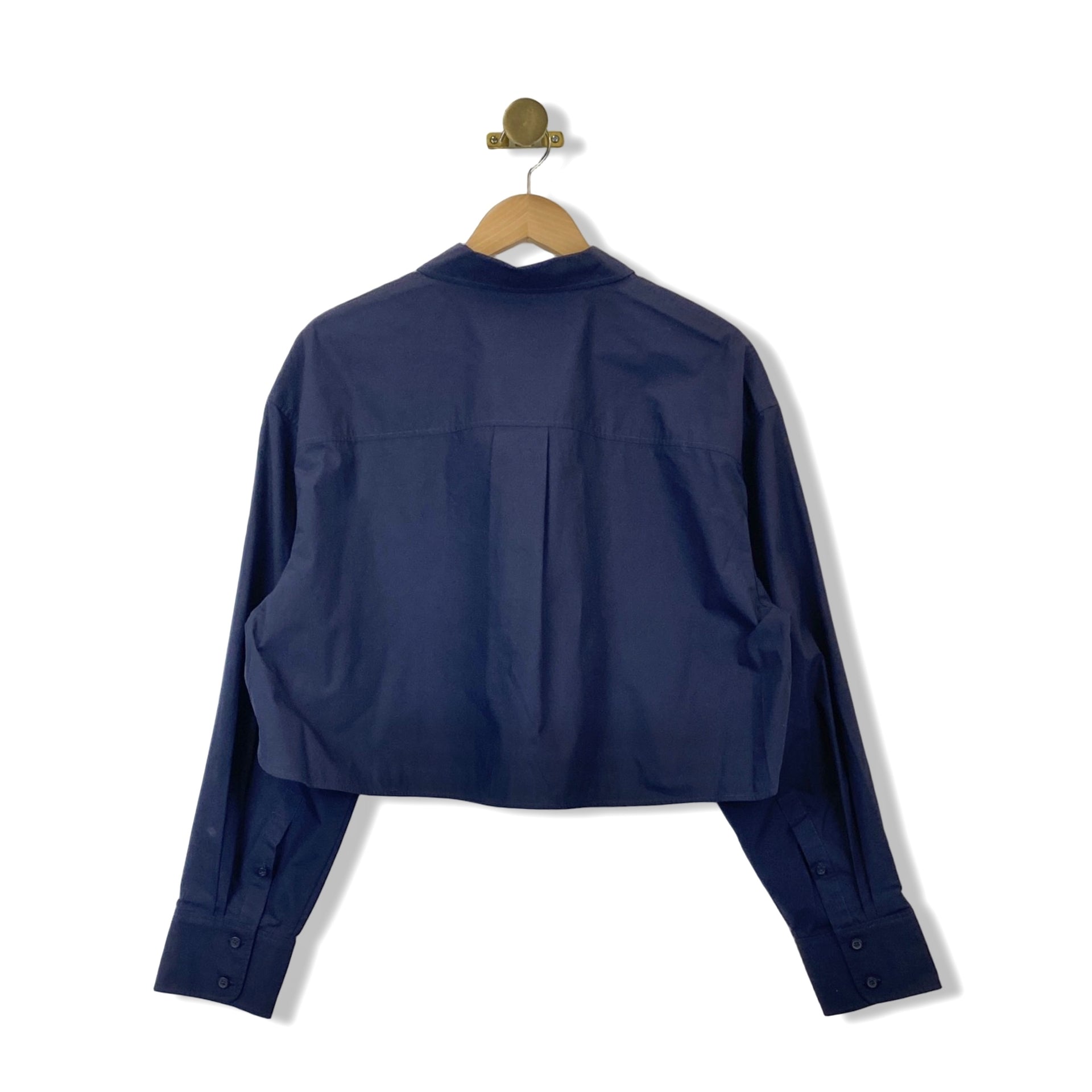 COS Cropped Poplin Shirt