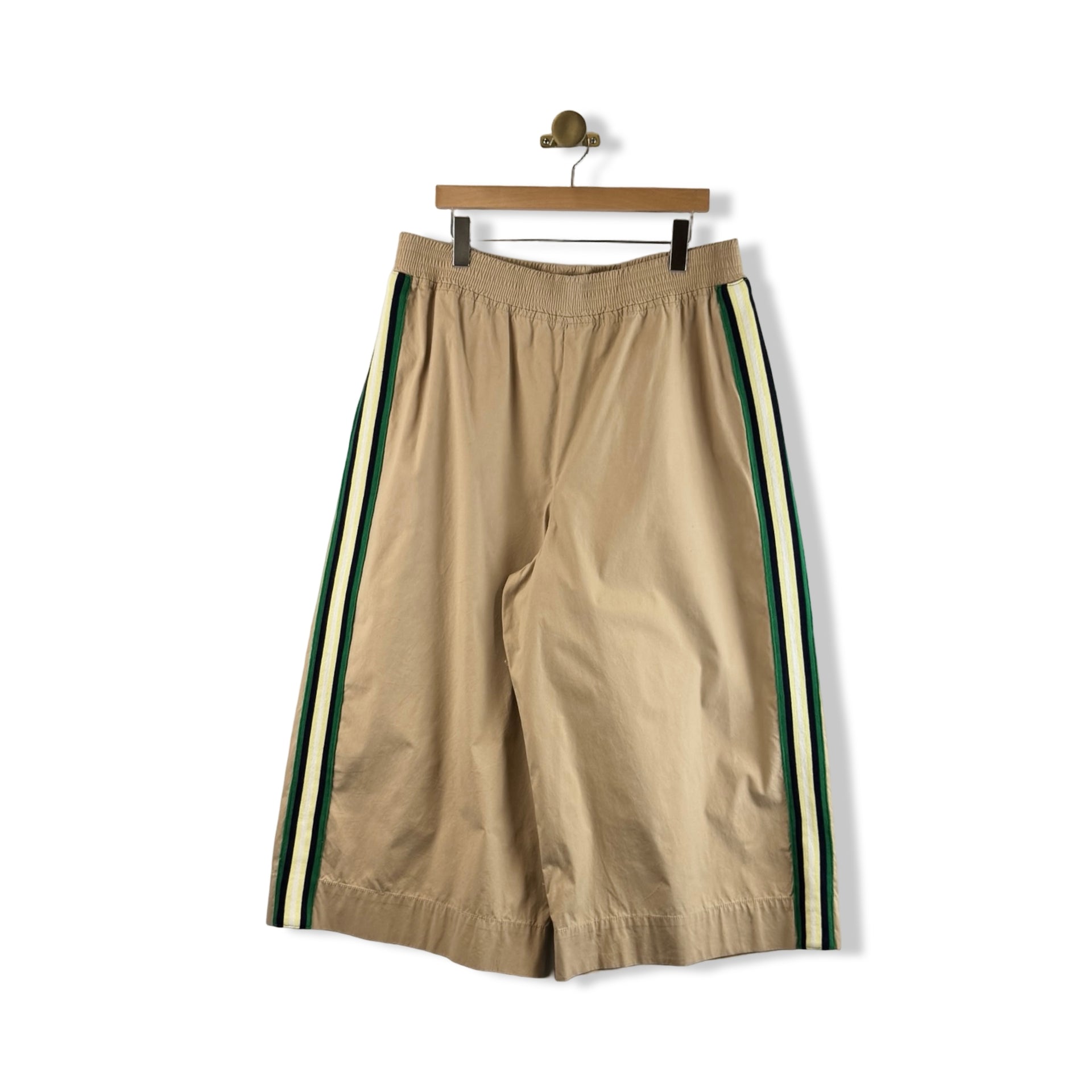 Maeve Racer Stripe Wide Leg Pants