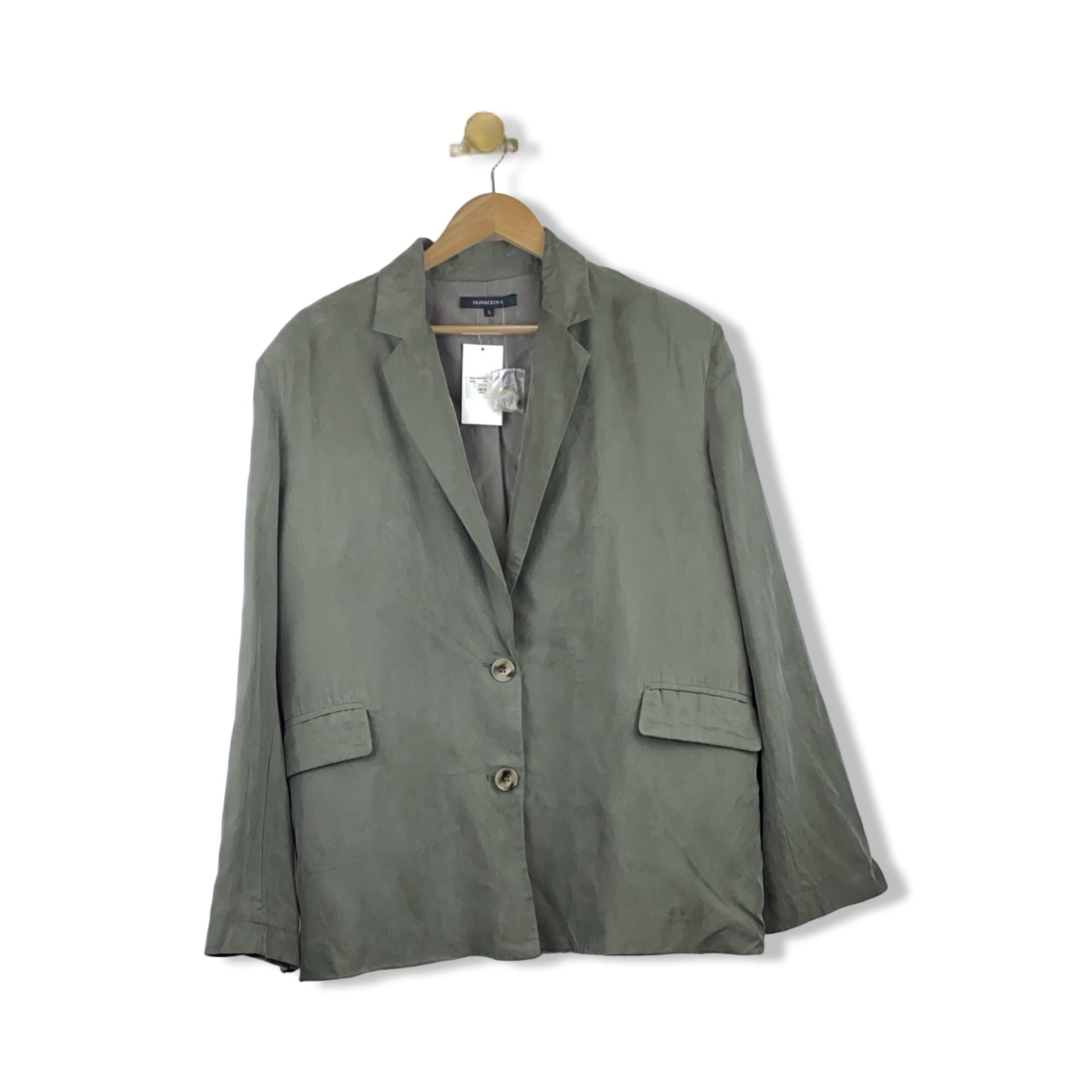 Olivaceous Benji Blazer