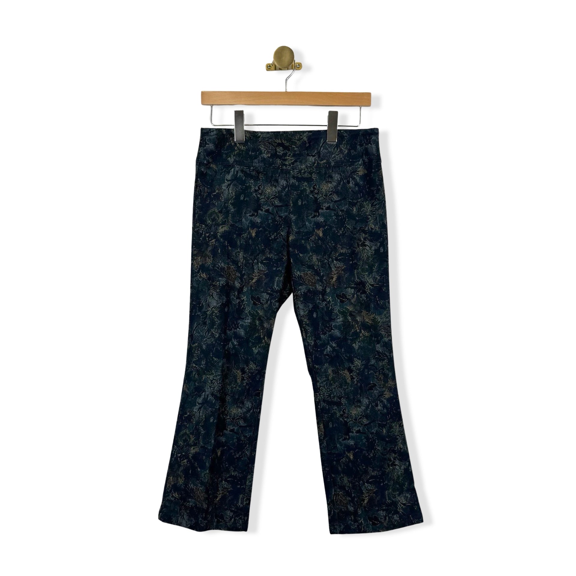 Elliott Lauren Floral Pull On Cropped Pant