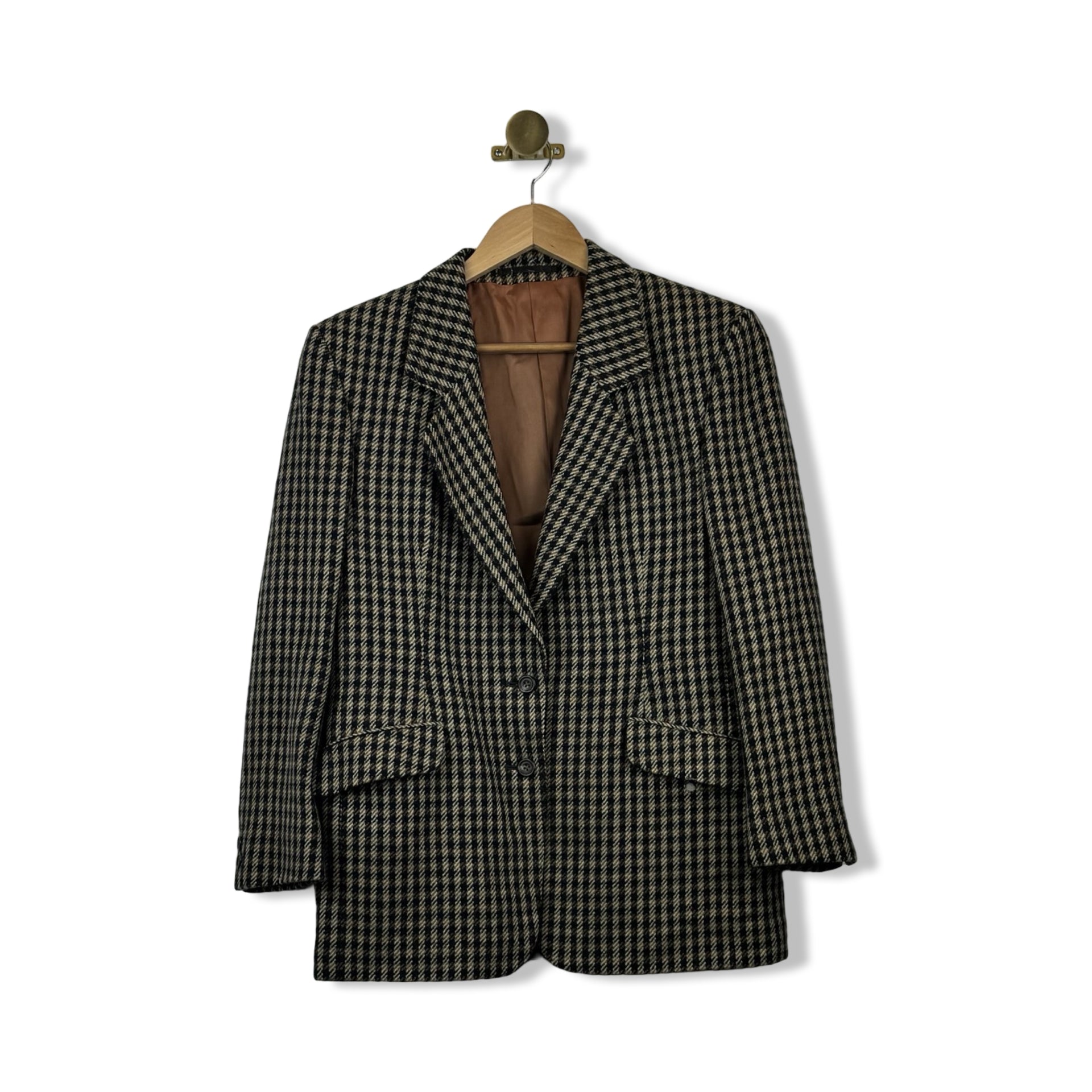 Vintage Aquascutum Shepherds Check Blazer