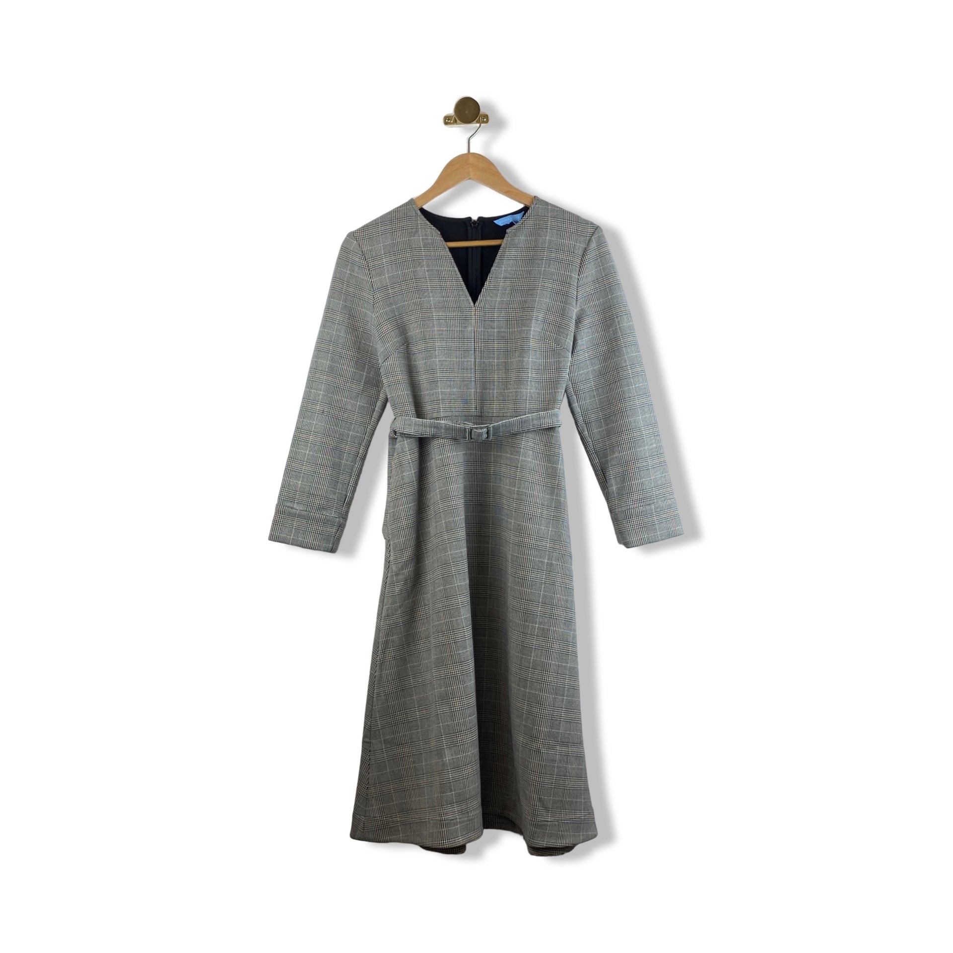 Draper James V-Neck Midi Dress