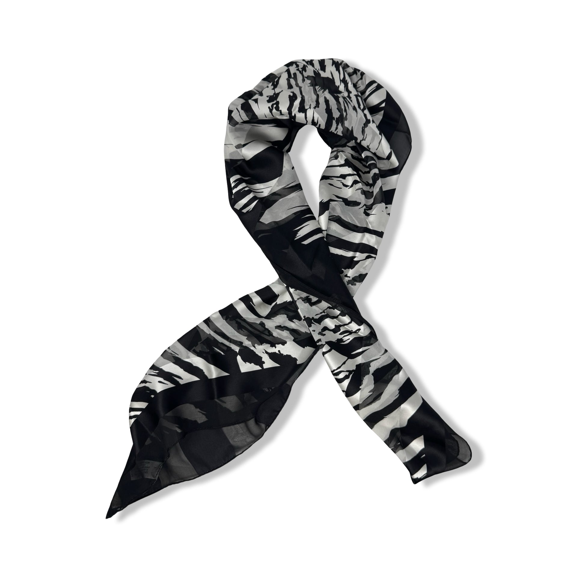 Oscar De La Renta Abstract Print Scarf