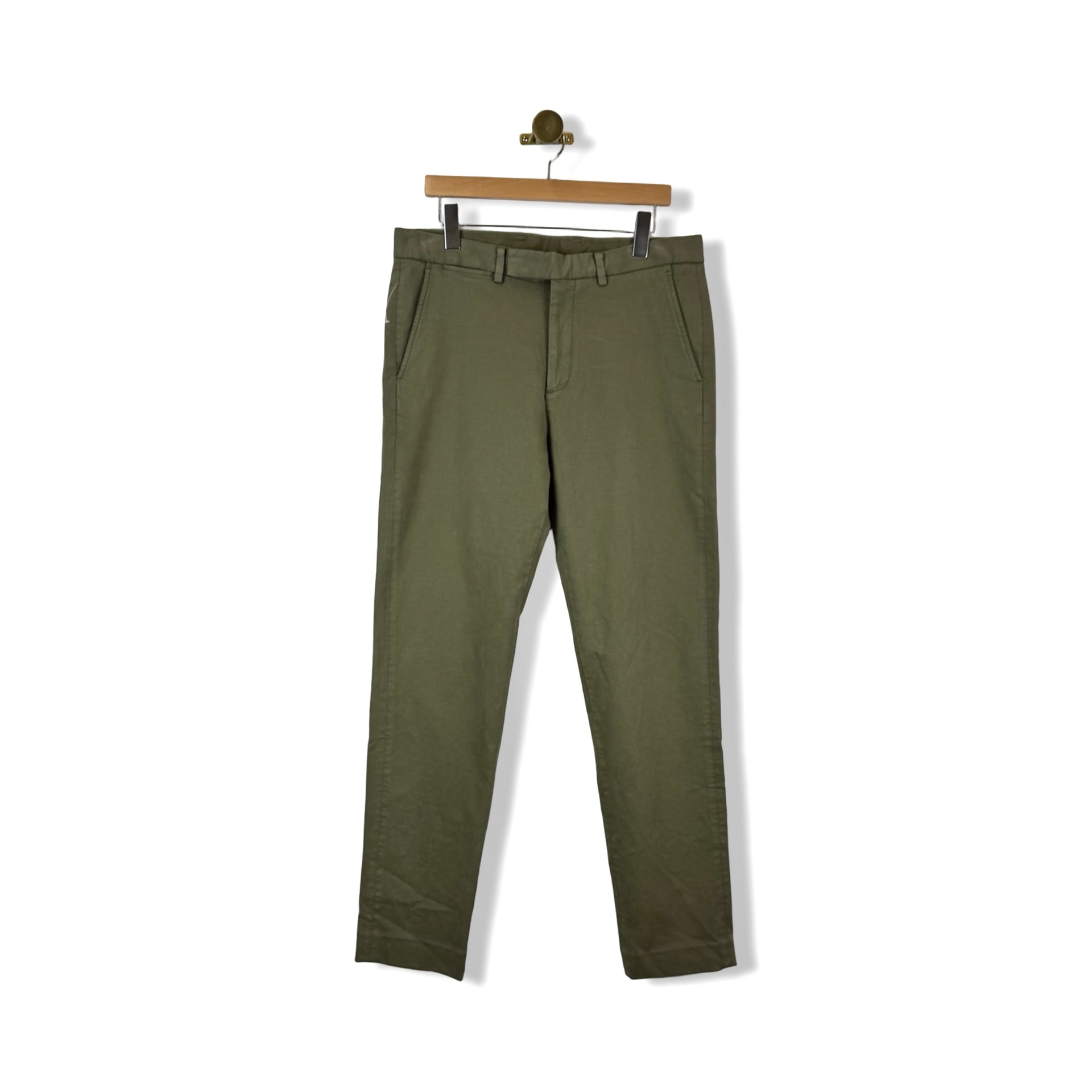 Brooks Brothers Broken Twill Solid Regular Fit Chino