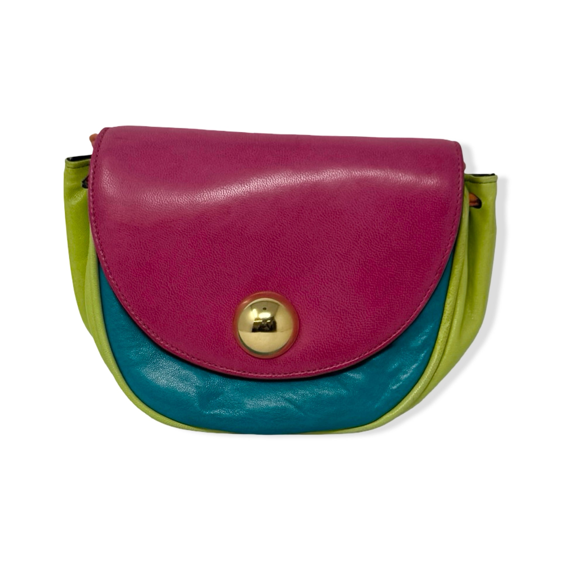 Vintage R.J. Graziano  Colorblock Crossbody Clutch