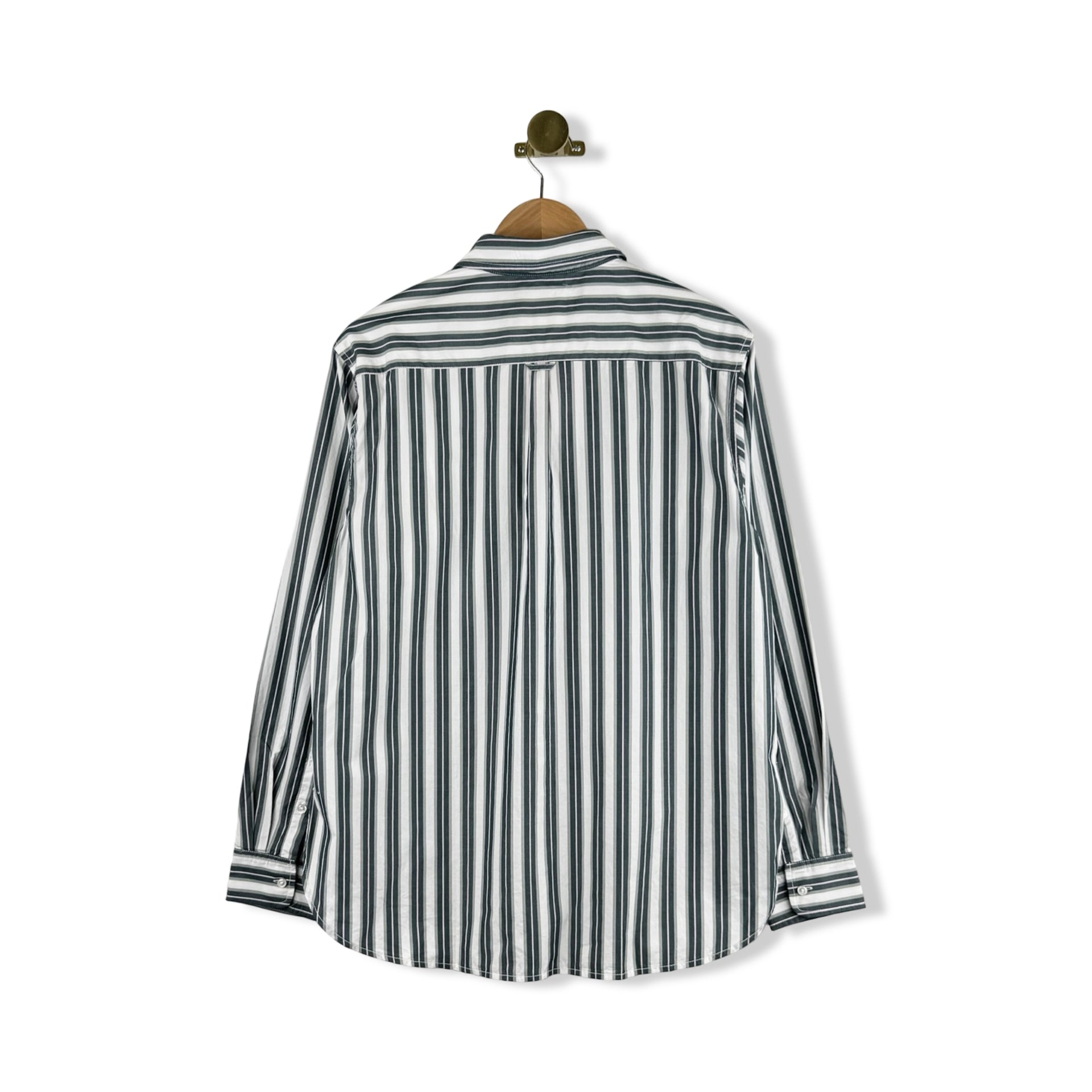 Unsubscribed Striped Boyfriend Shirt