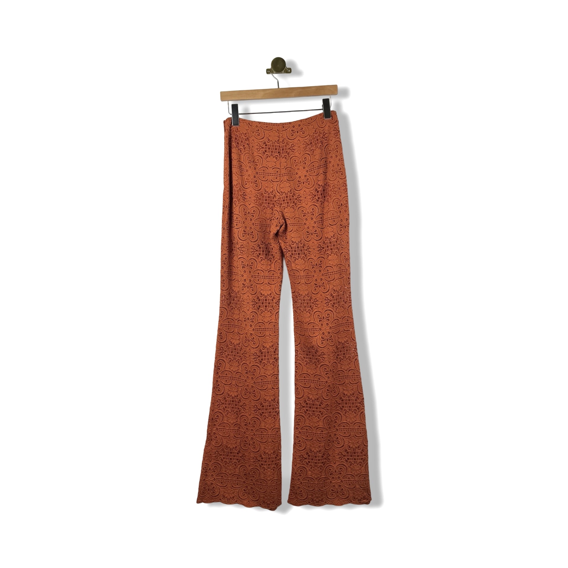 Veronica Beard Floral Lace Pants