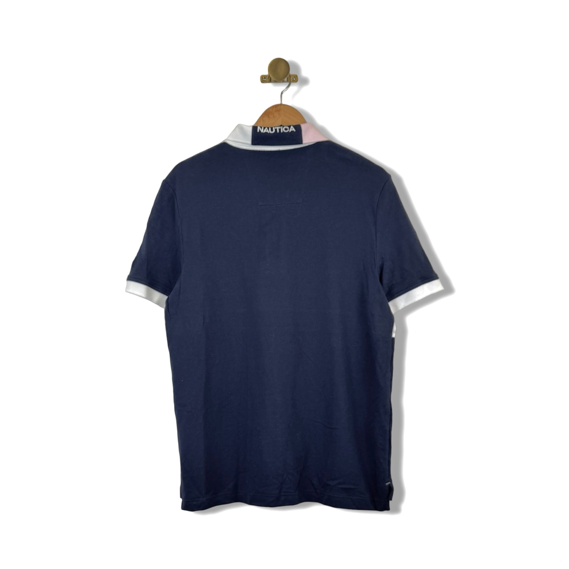 Nautica Classic Fit Chest-Stripe Polo Shirt