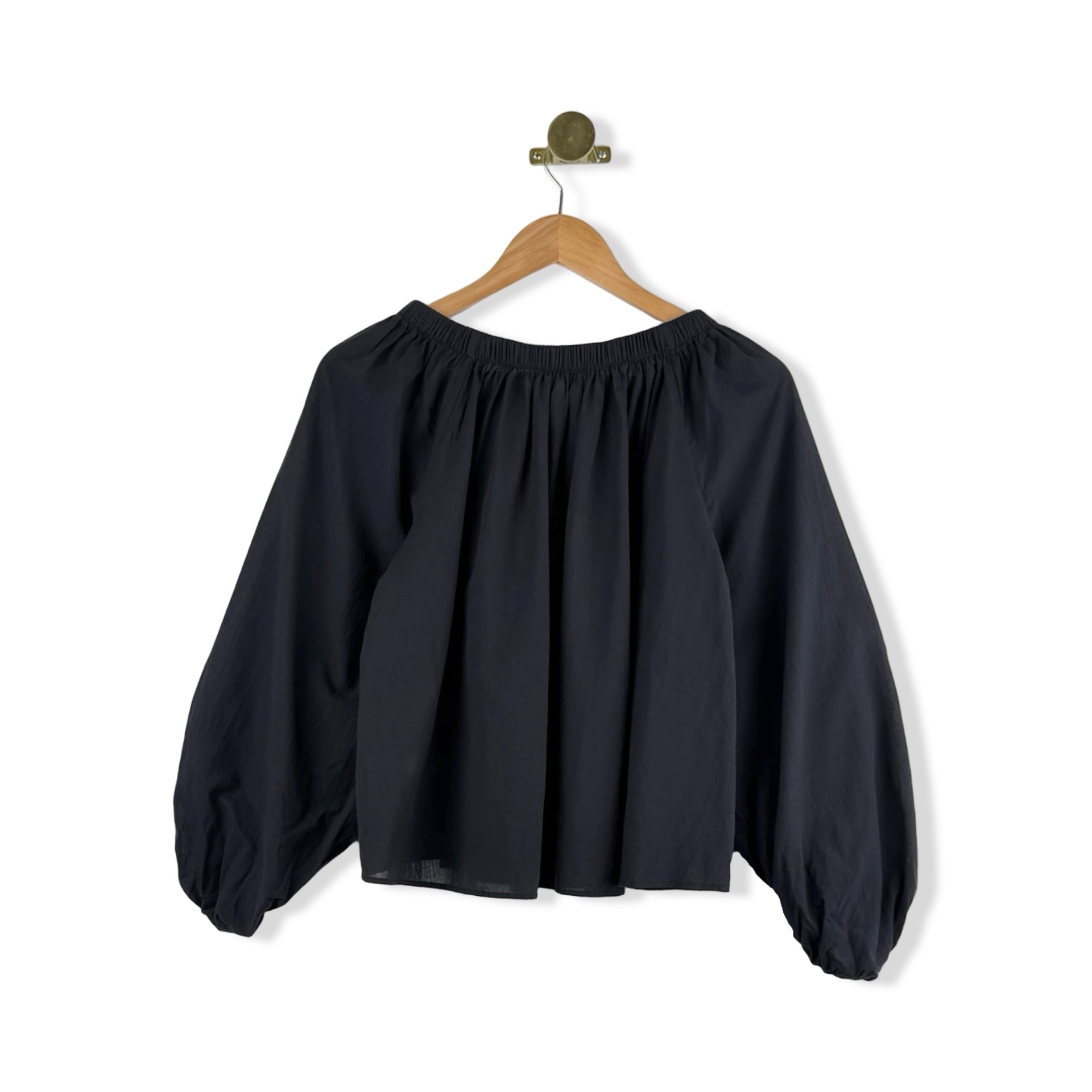 Unsubscribed Blouson Off The Shoulder Top