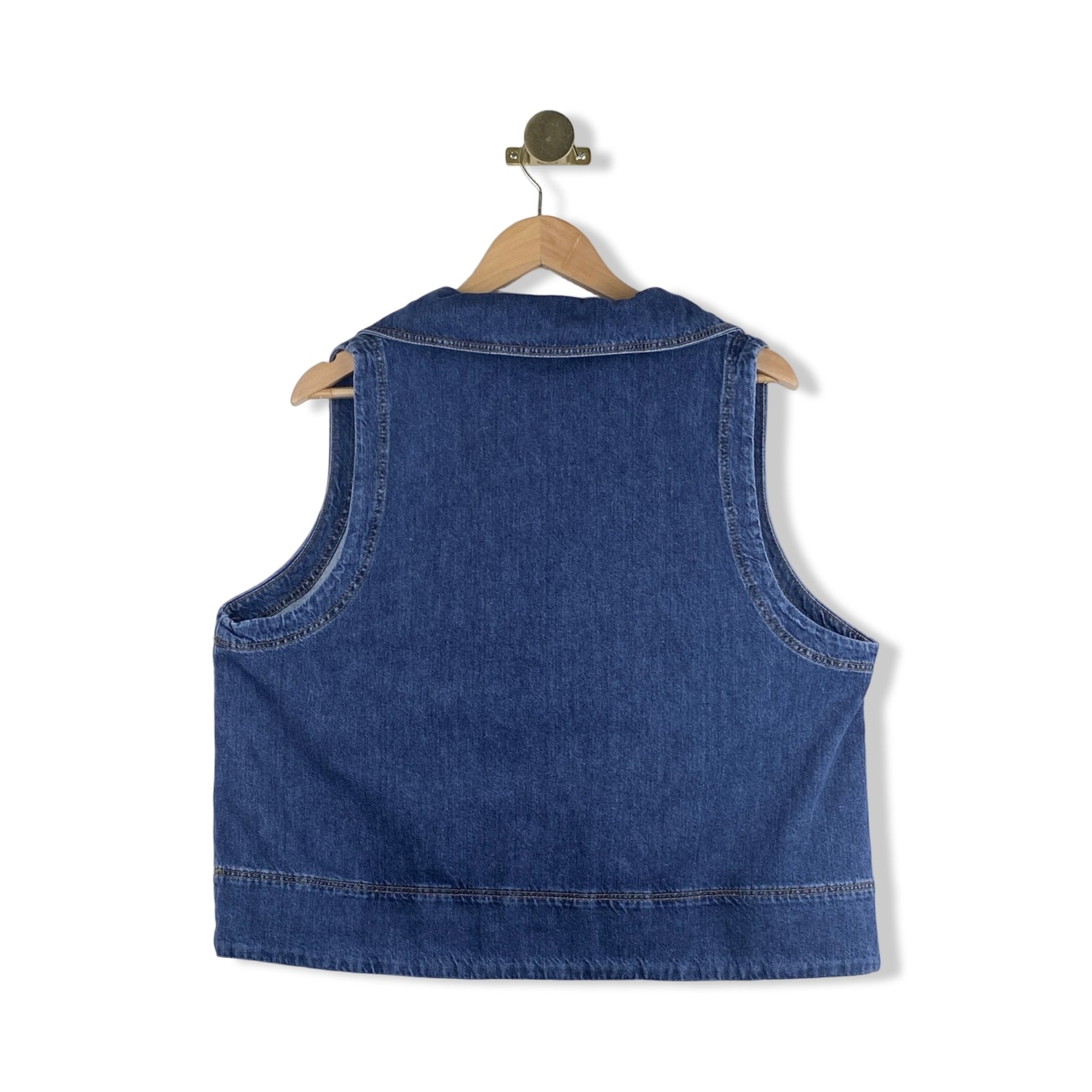 ALIGNE Peg Sleeveless Denim Top