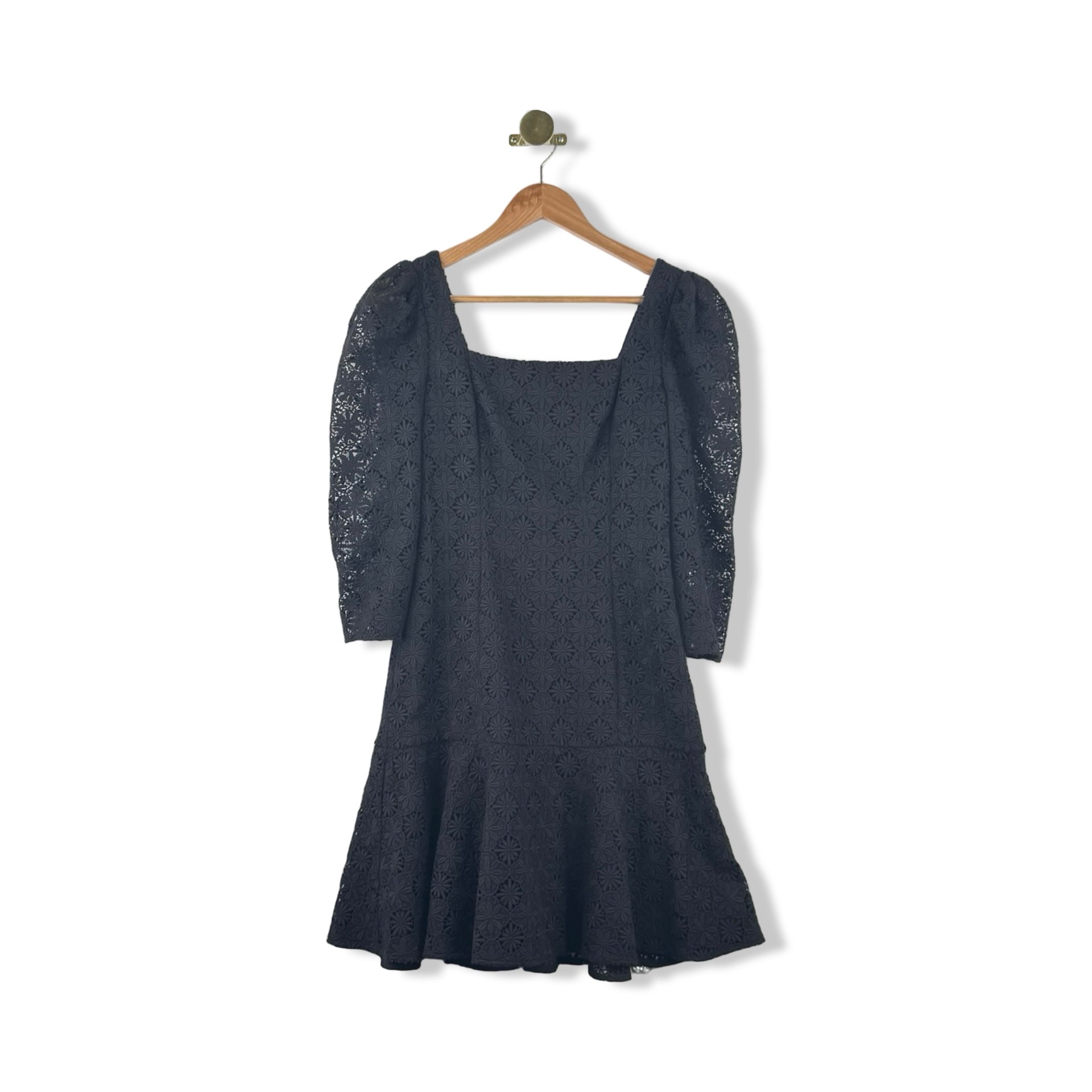 Shoshanna Lace Half Sleeve Dress