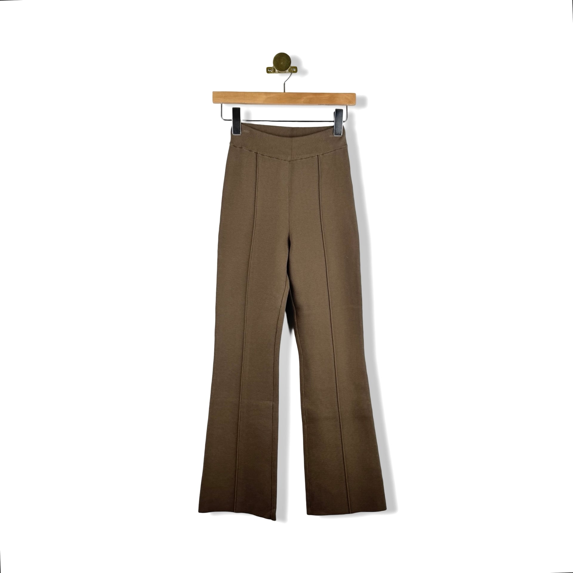 White + Warren Superfine Organic Cotton Kick Flare Pant