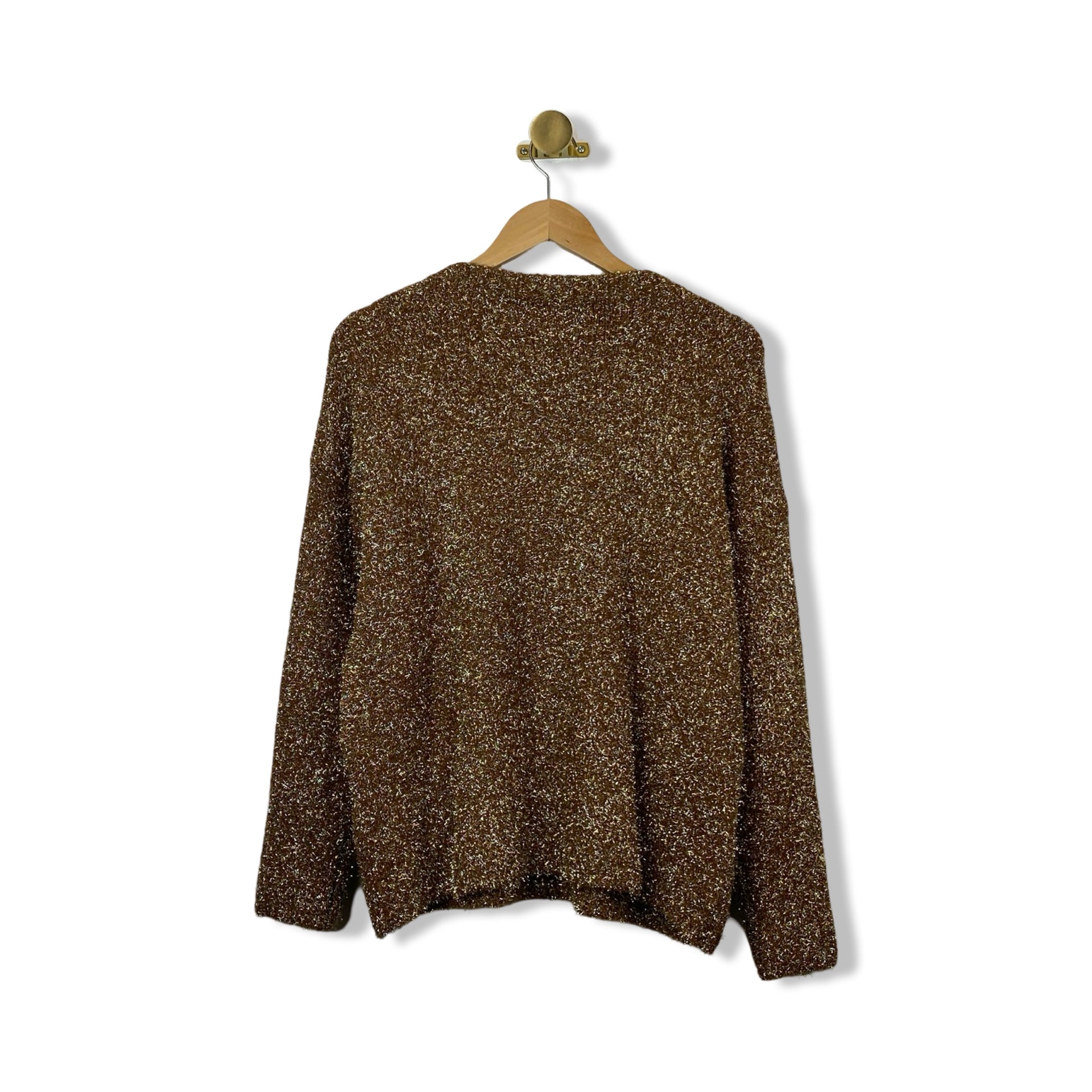 Weekend Max Mara Rio Tinsel-weave Knitted Jumper