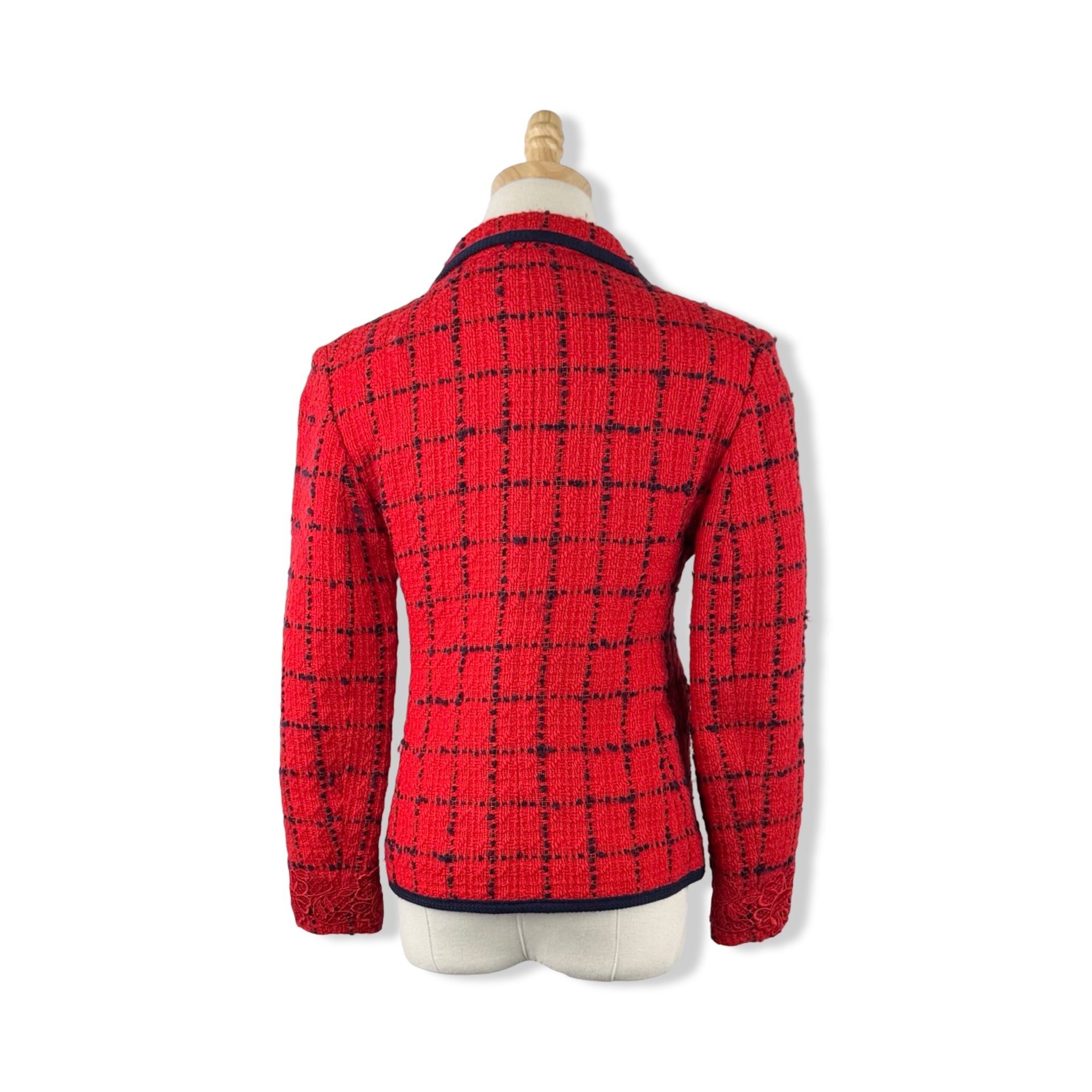 Vintage Caroline Rohmer Plaid Jacket