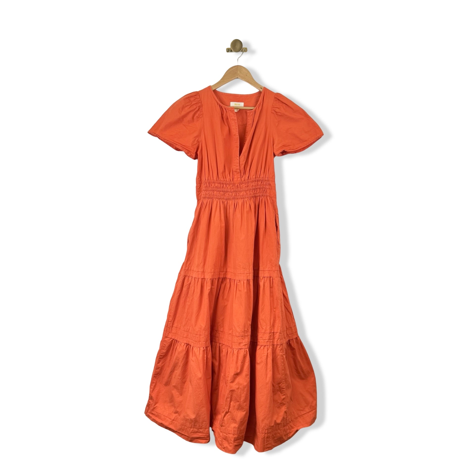 Maeve Smocked Maxi Dress