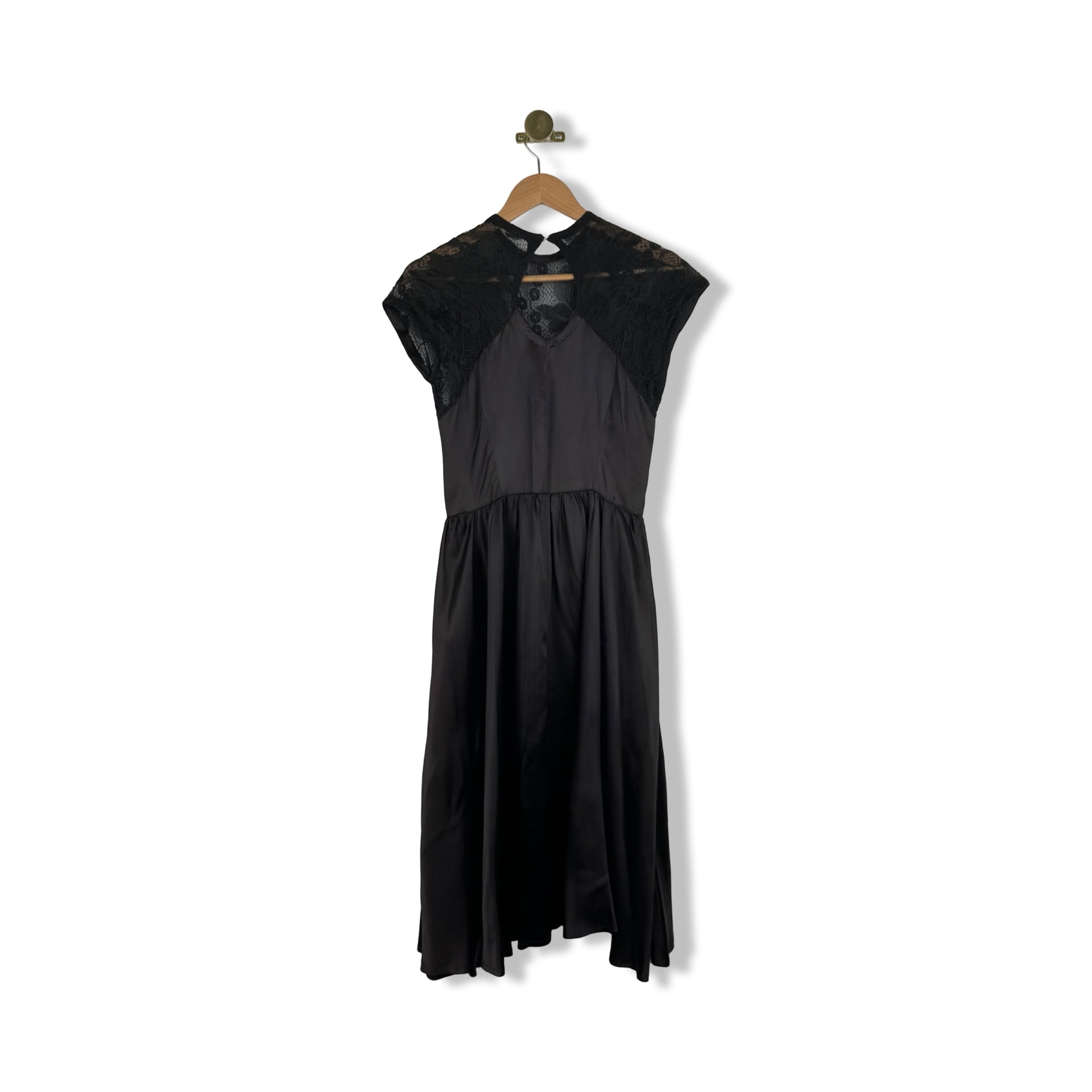 Vintage Lace Fit and Flare Dress