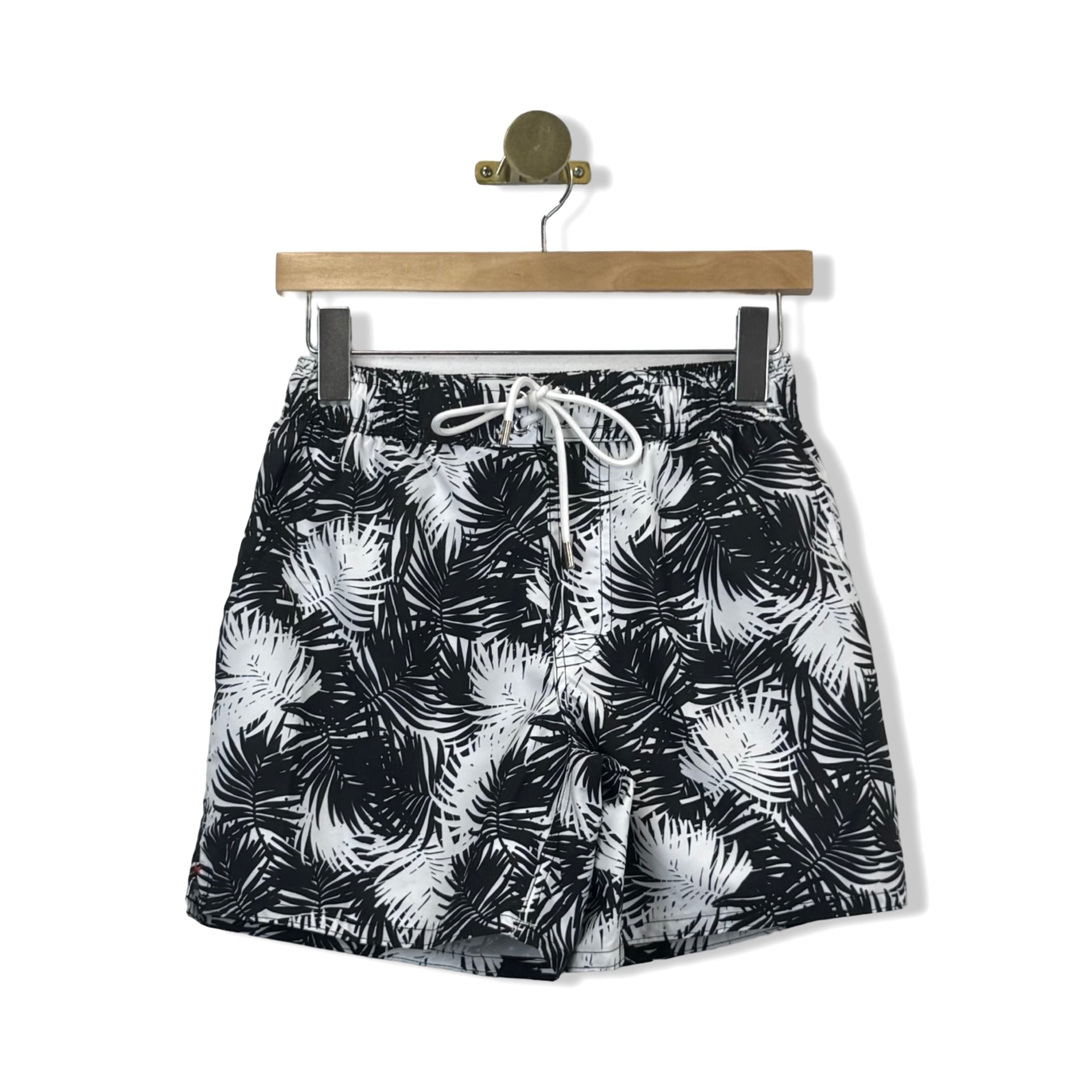2(XIST) Palm Patterned Swim Shorts
