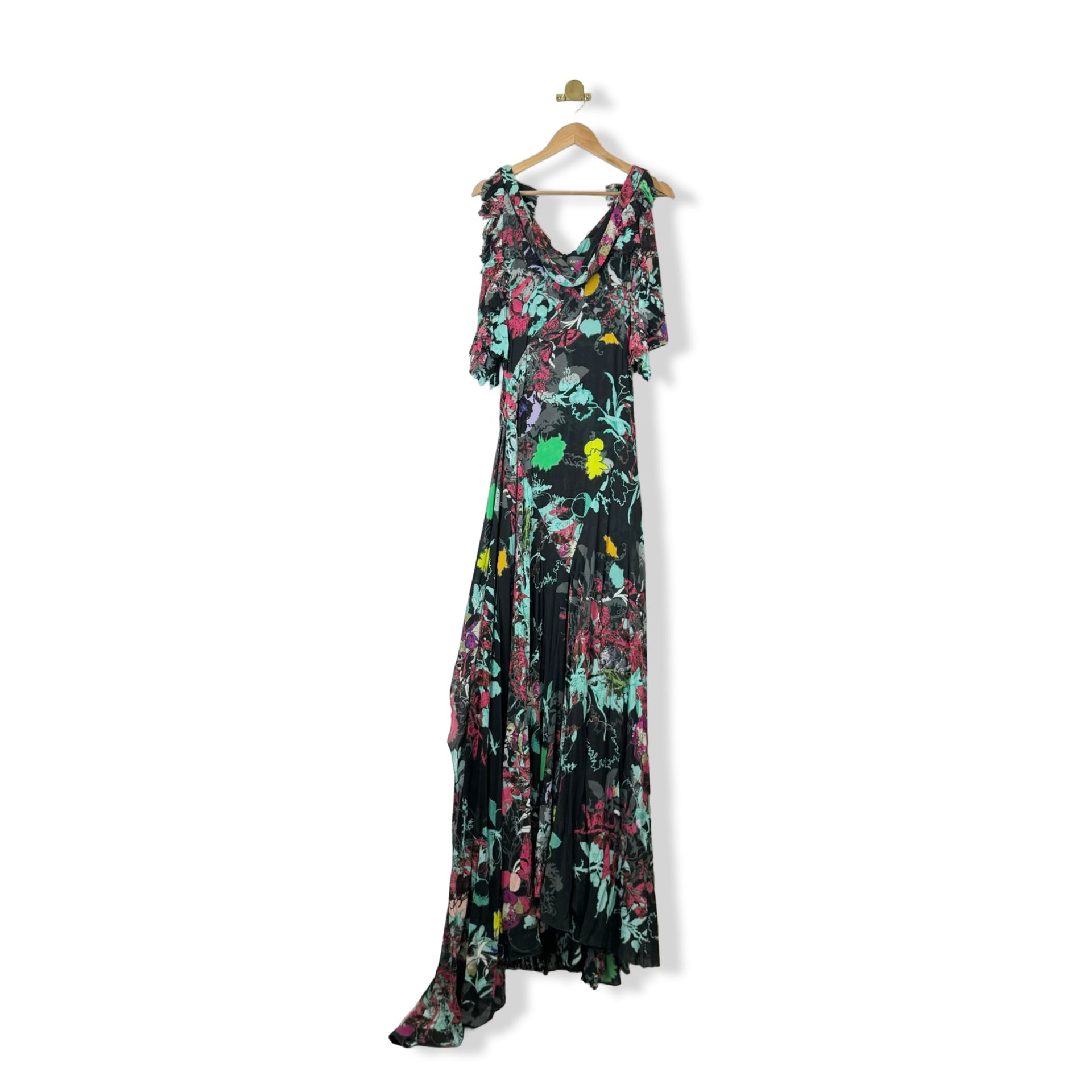 Zac Posen Jardin Print Gown