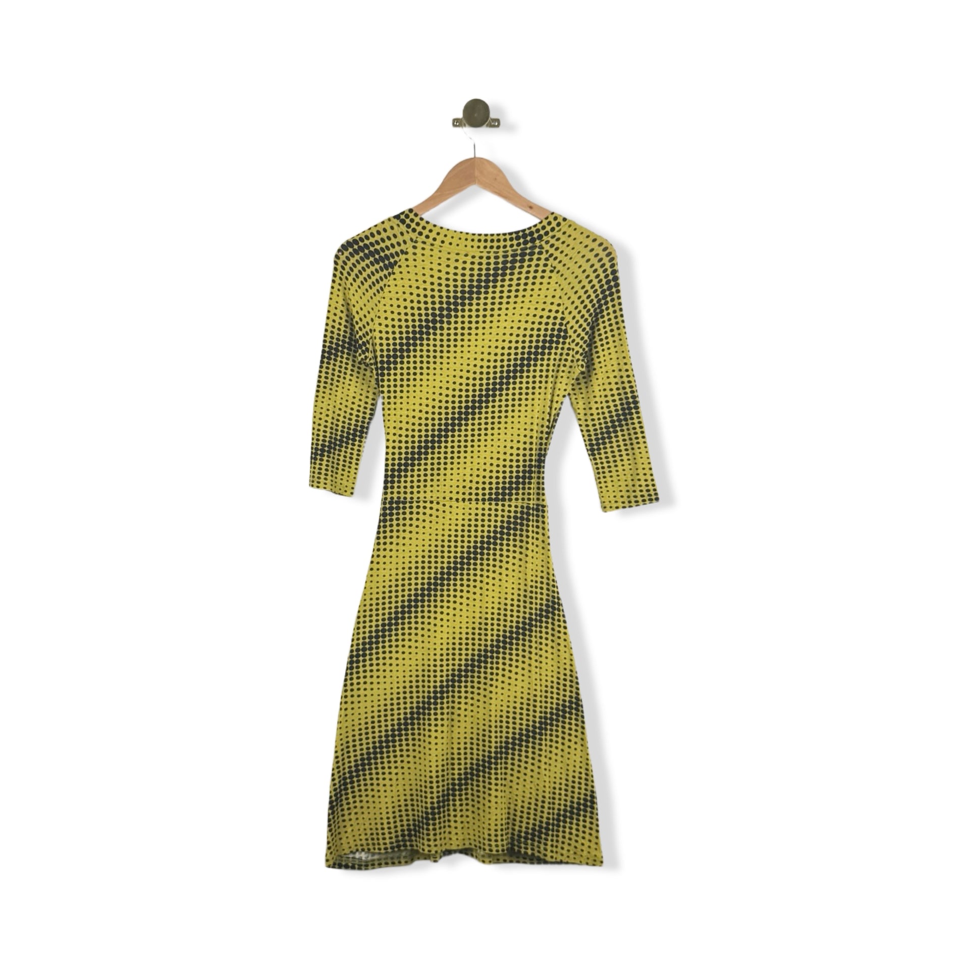 Motivi Patterned Plunge Neck Dress