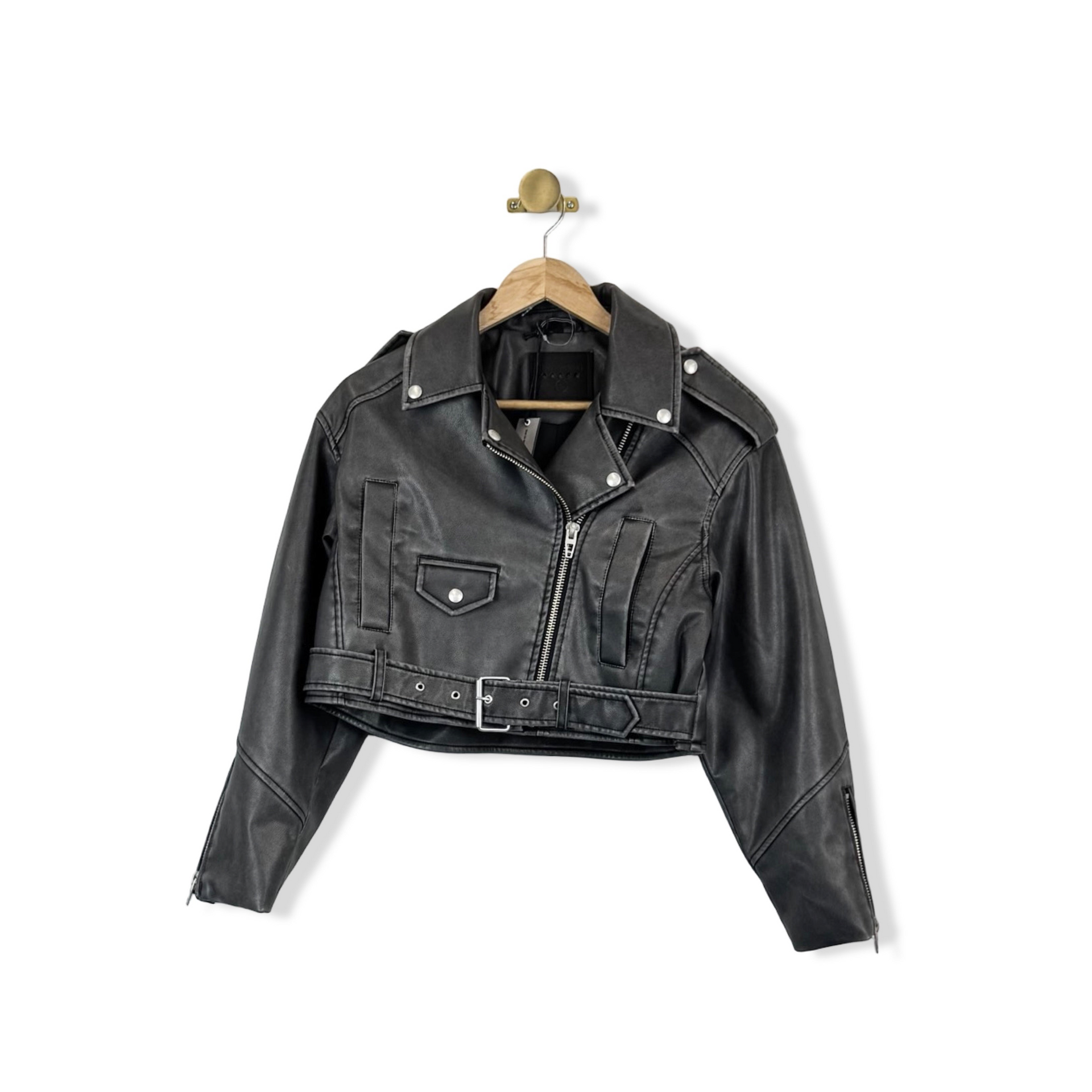 BLANKNYC Washed Motorcycle Jacket